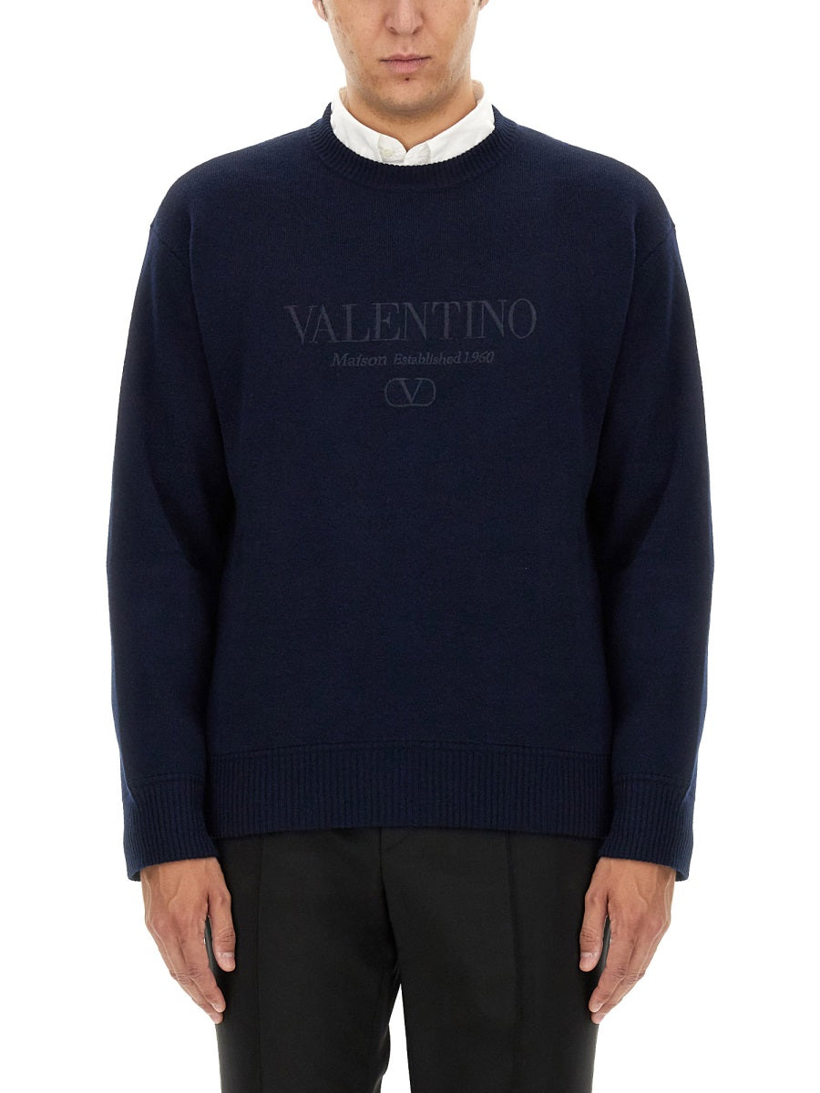 VALENTINO GARAVANI Premium Wool Sweater for Men - FW24 Collection