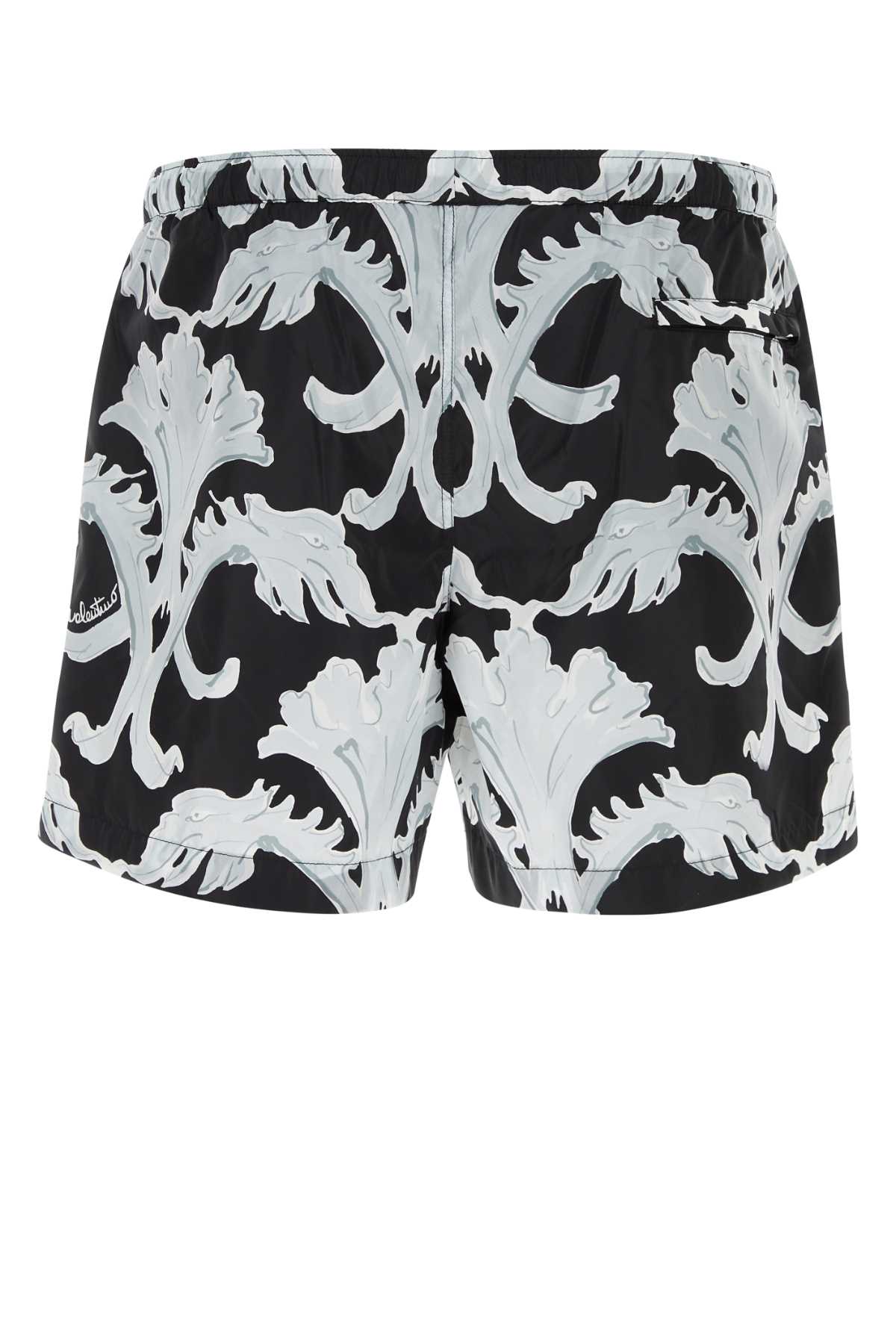 VALENTINO GARAVANI Men's Printed Nylon Swimming Shorts