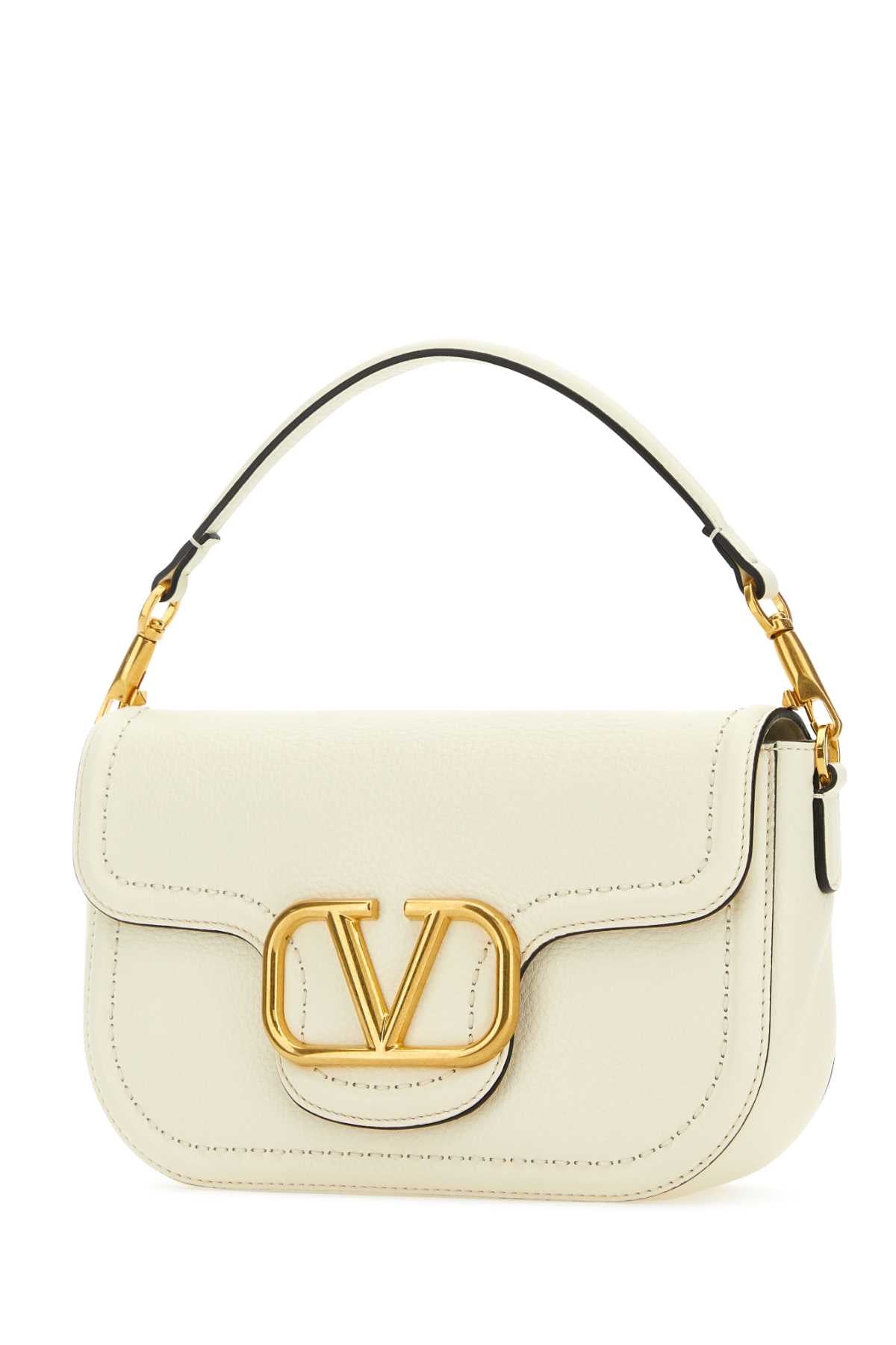 VALENTINO GARAVANI Leather Alltime Shoulder Handbag
