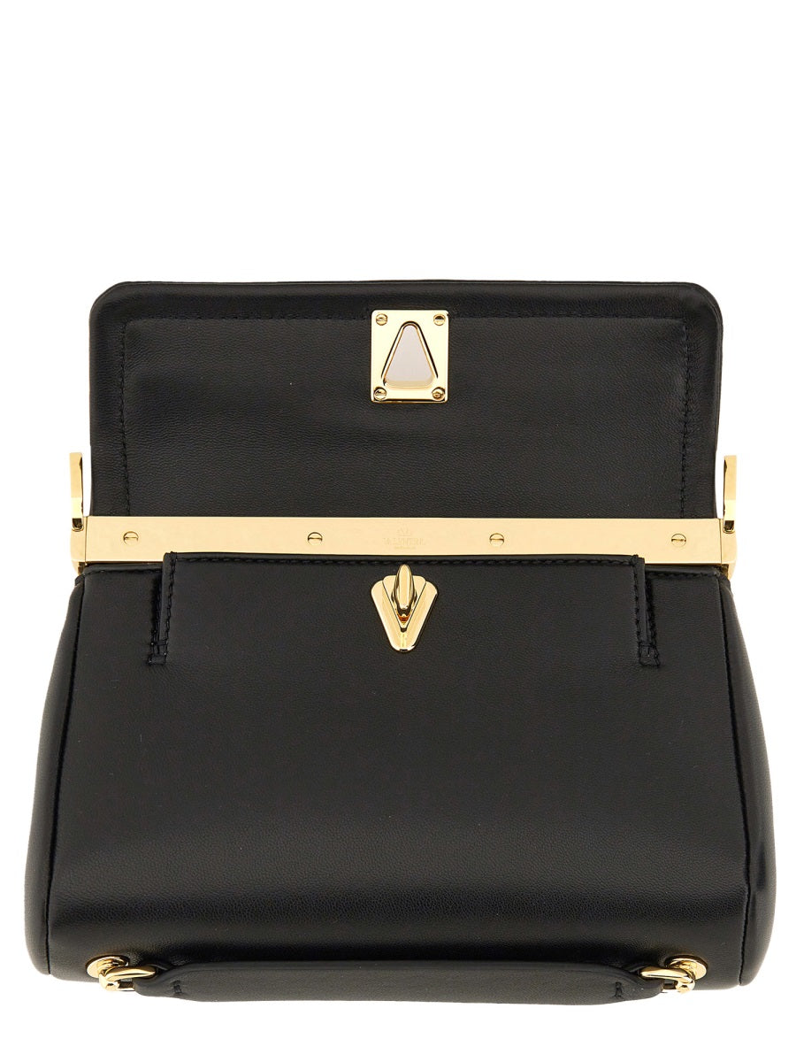 VALENTINO GARAVANI Mini Vlogo Chain Shoulder Handbag