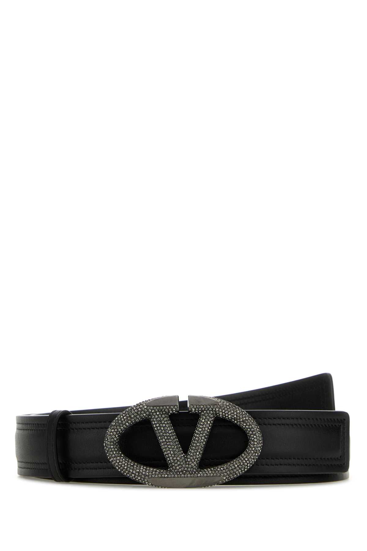 VALENTINO GARAVANI The Bold Edition Vlogo Leather Belt H. 30 for Women
