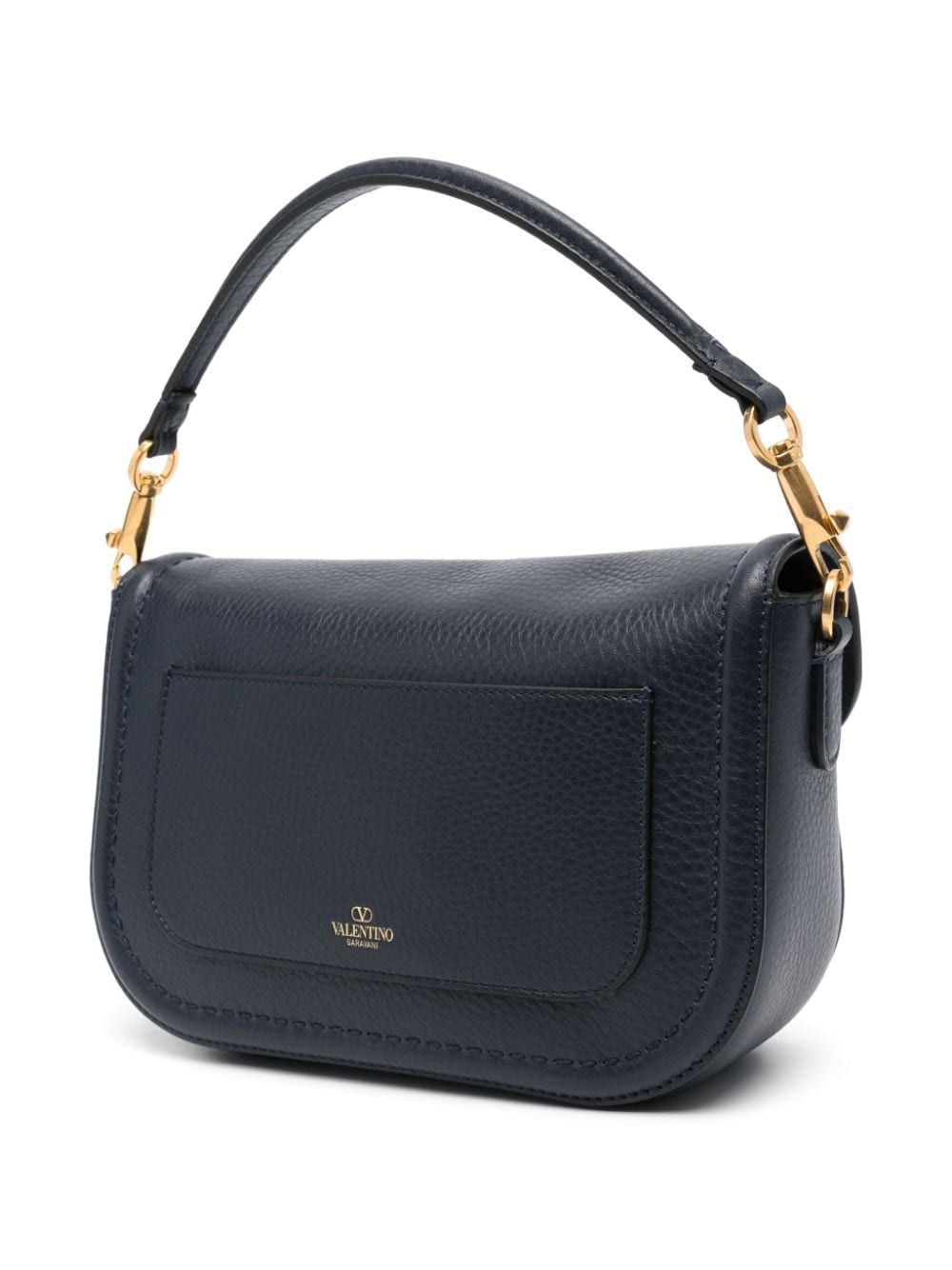 VALENTINO GARAVANI Leather Alltime Shoulder Handbag