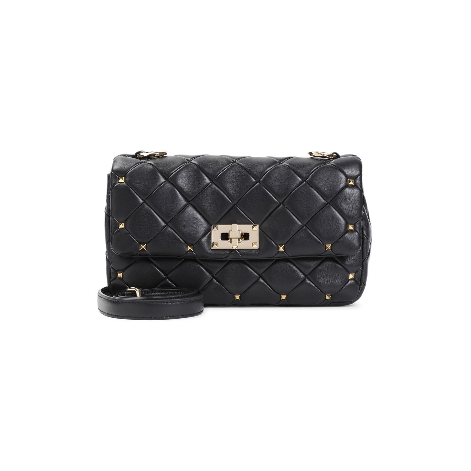 VALENTINO GARAVANI Mini Rockstud Spike Shoulder Handbag