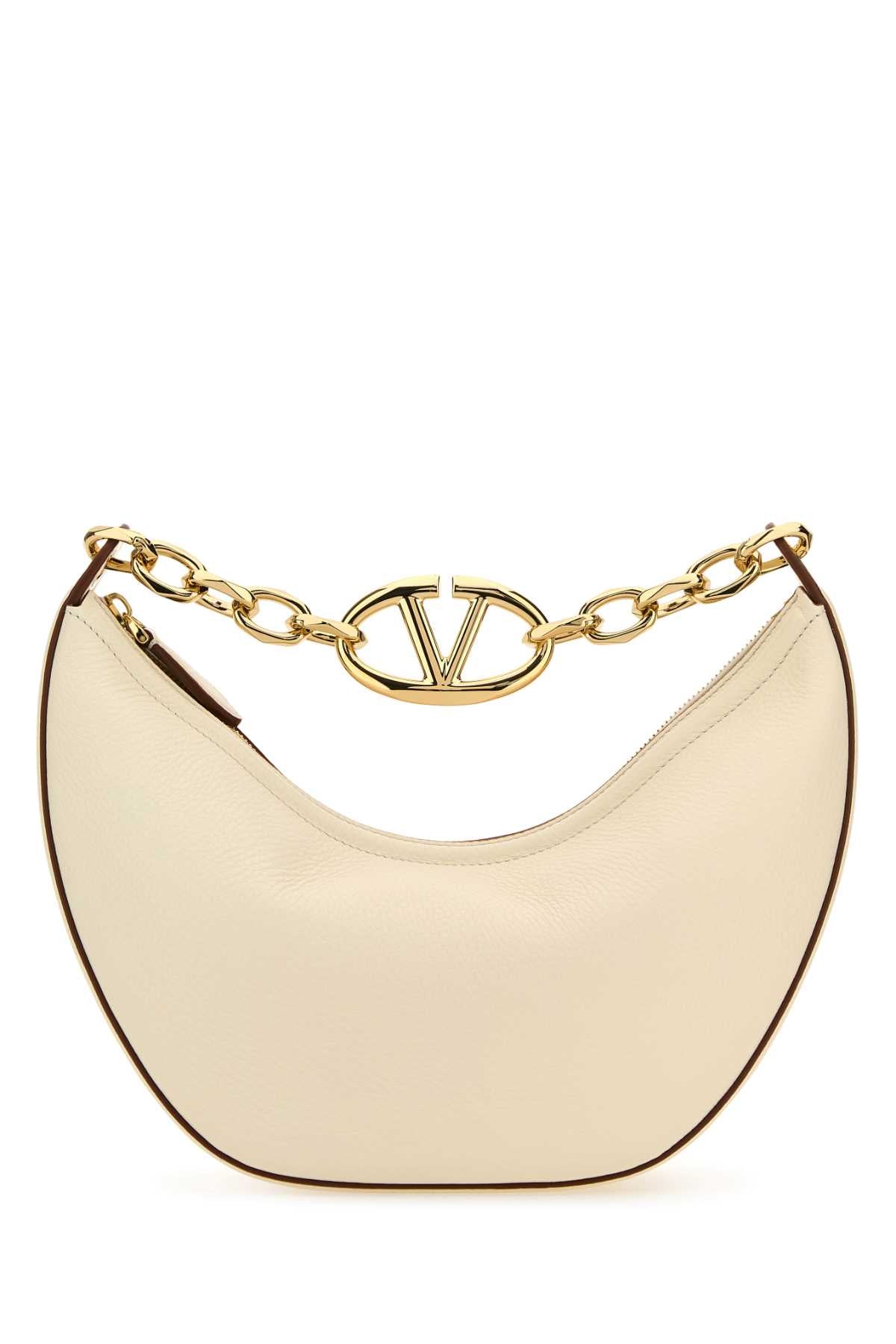 VALENTINO GARAVANI Mini Hobo Handbag with VLOGO Moon Detail