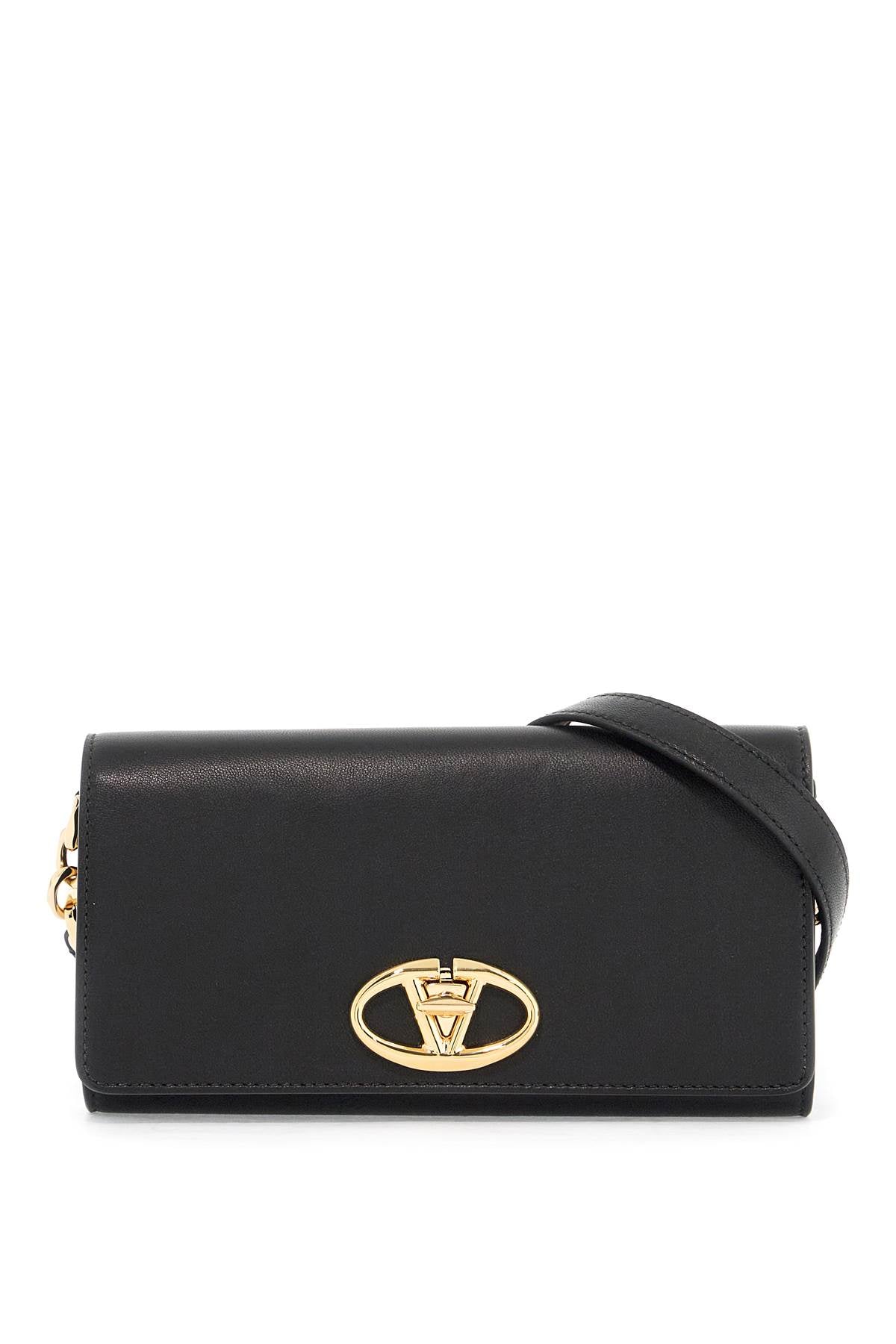 VALENTINO Mini Golden Logo Pouch