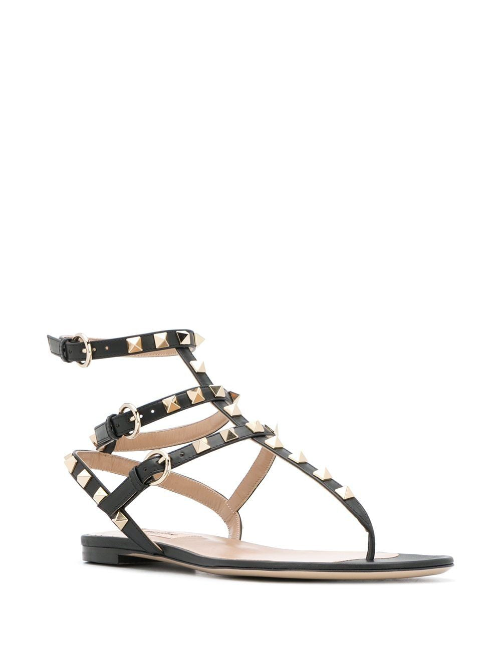 VALENTINO Rockstud Thong Sandals