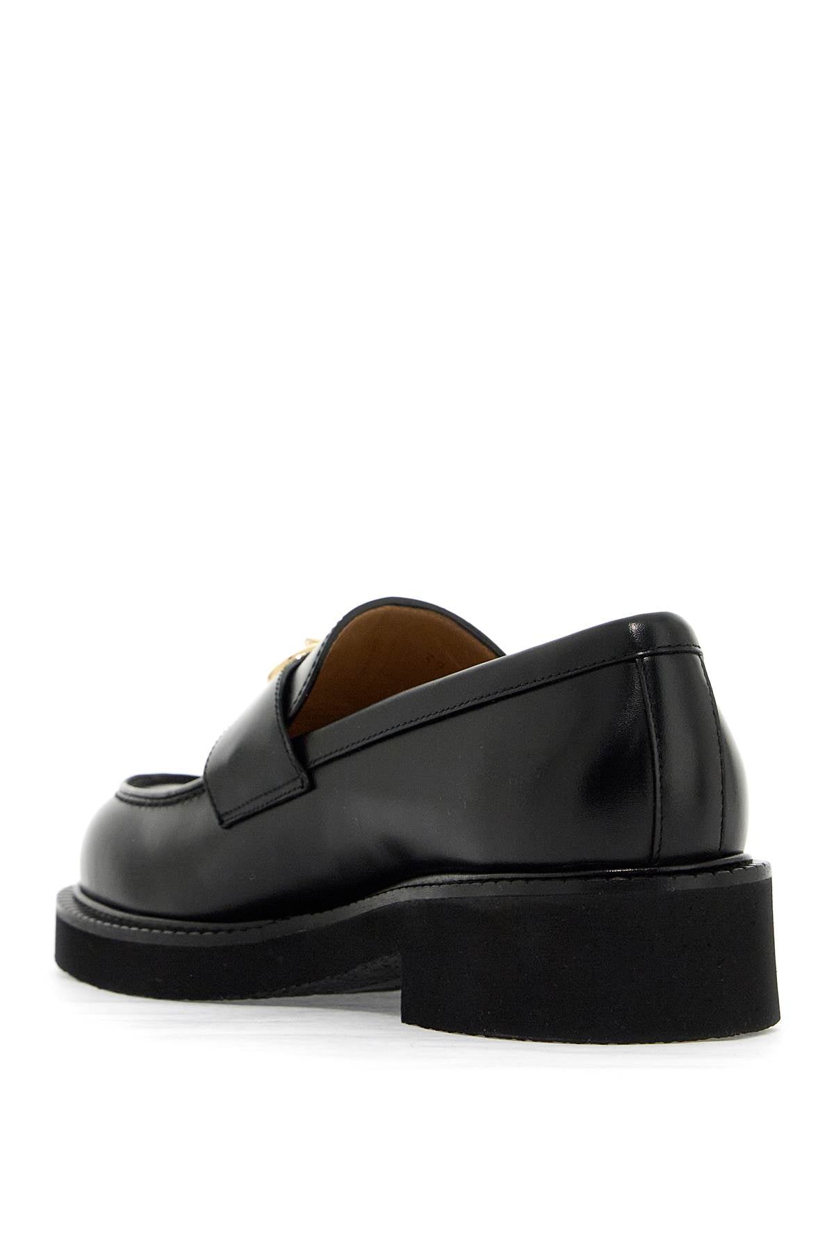 VALENTINO GARAVANI 40MM Calfskin Vlogo Locker Loafer