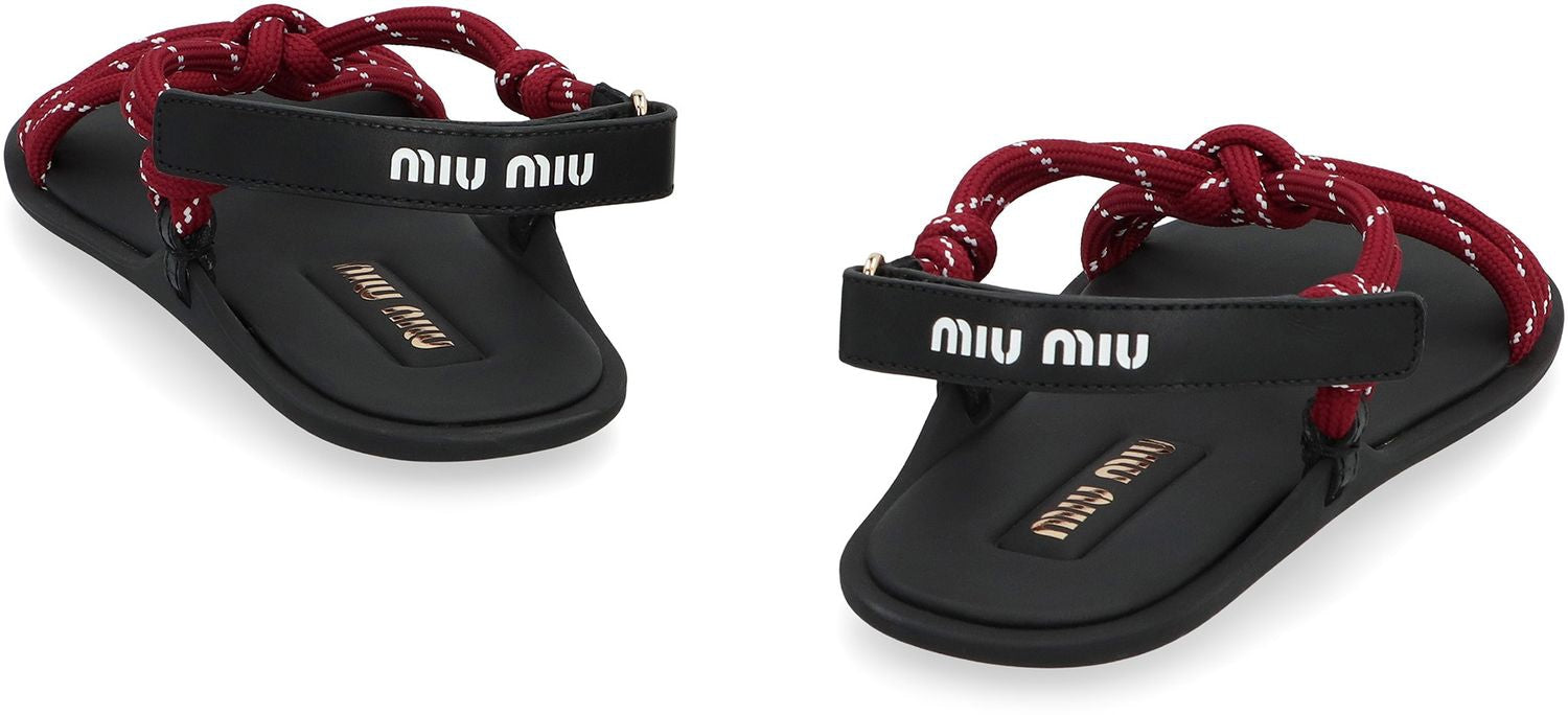 MIU MIU Riviere Mini Sandals