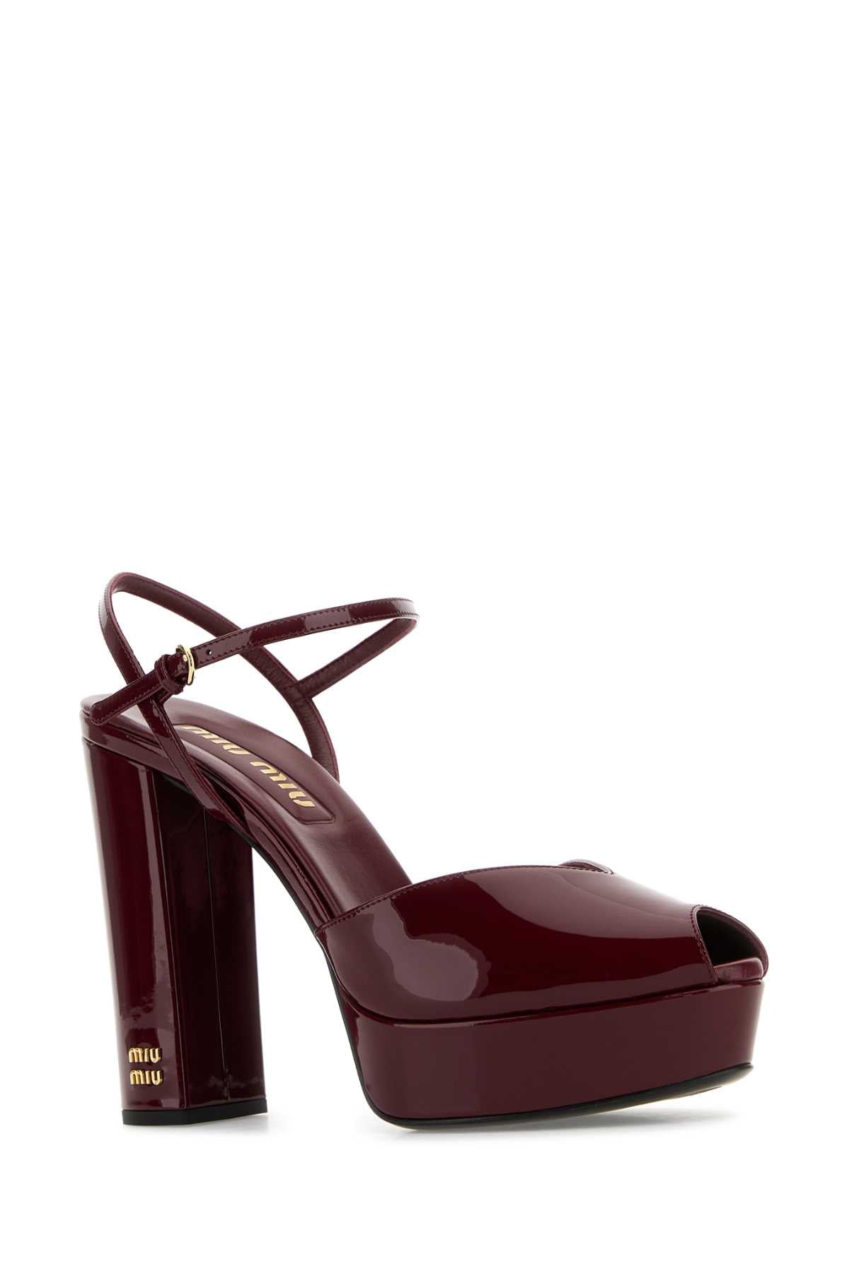 MIU MIU Chic Leather Sandals for Women - Perfect for FW25