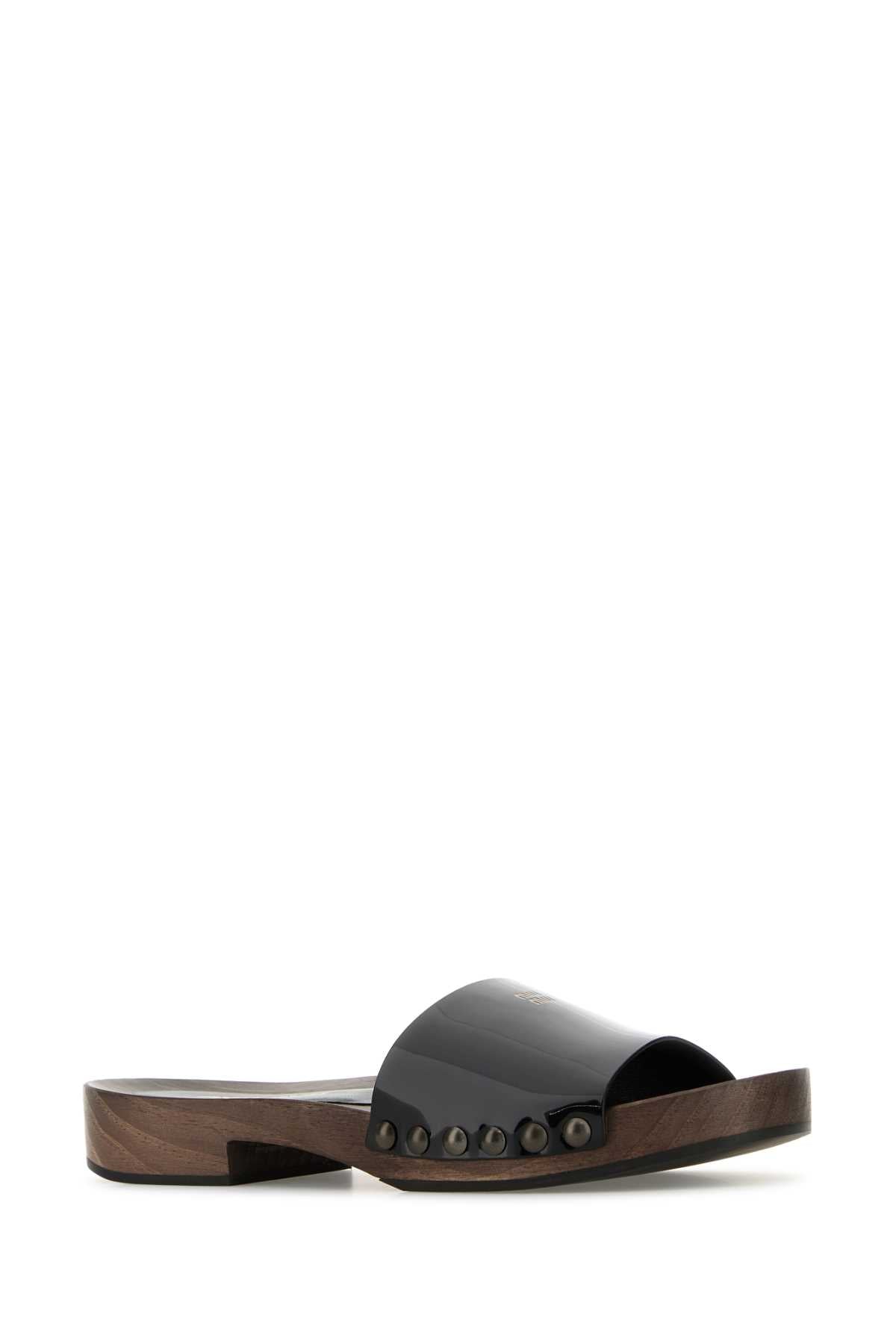 MIU MIU Women’s Leather Clogs