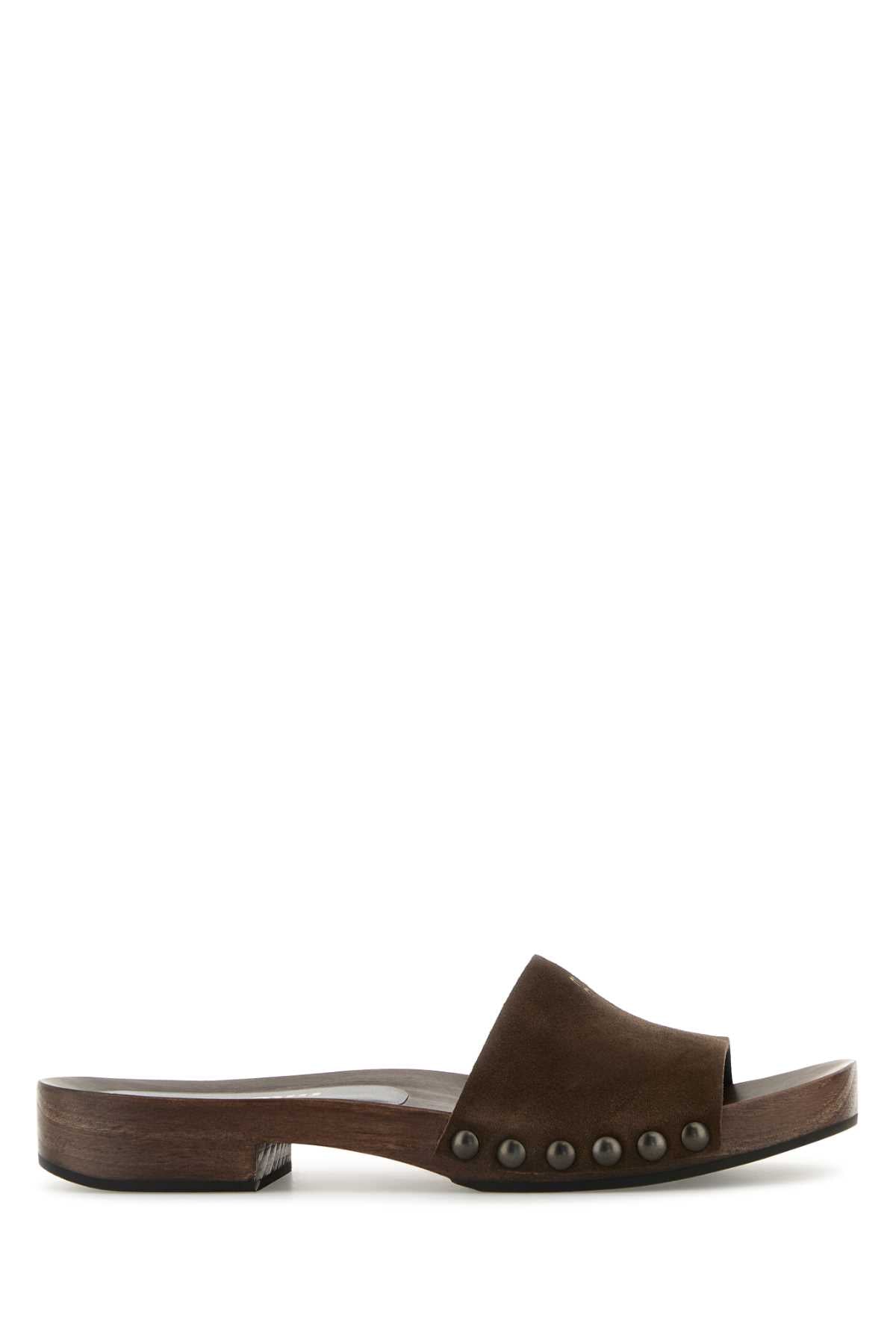 MIU MIU Women’s Suede Clogs