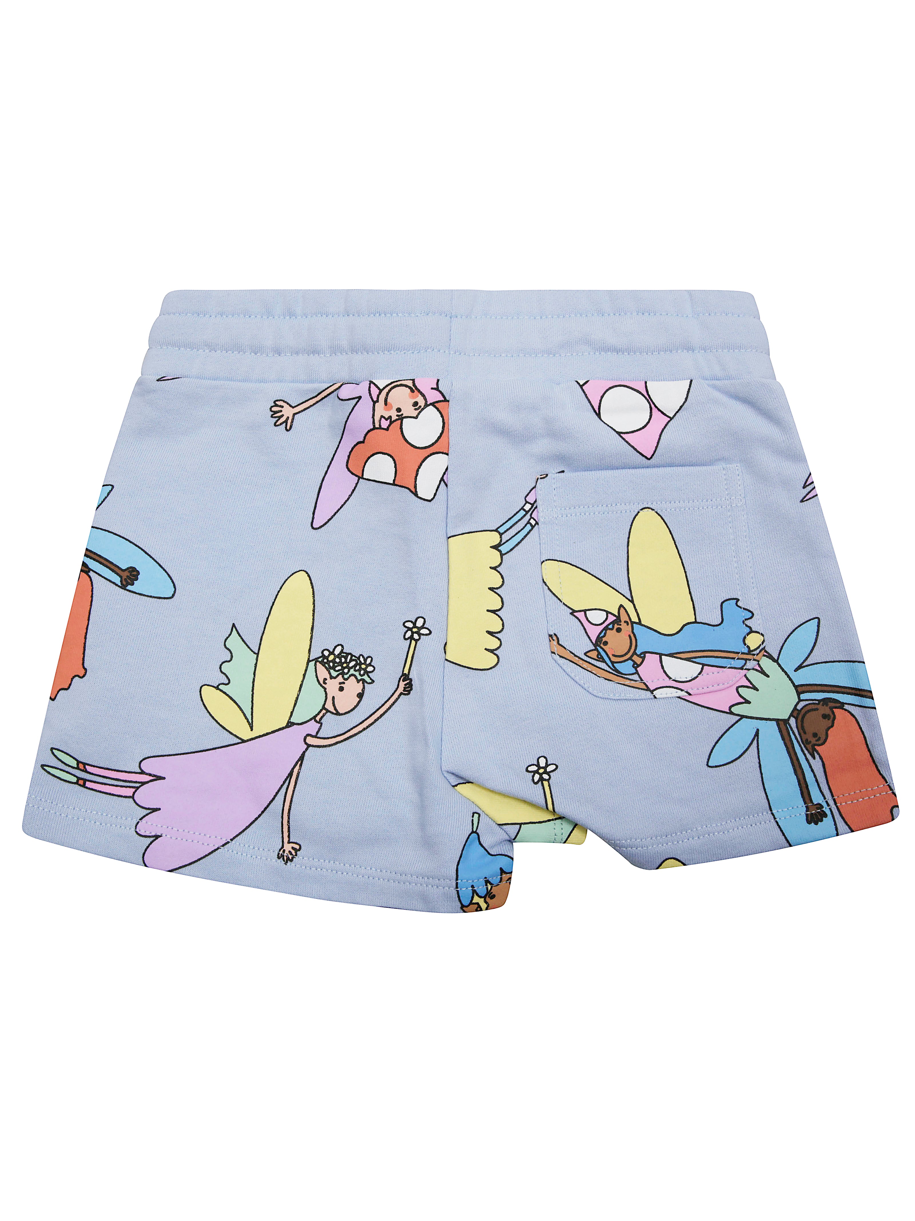 STELLA MC CARTNEY Mini Sweatshirt Shorts with Drawstring