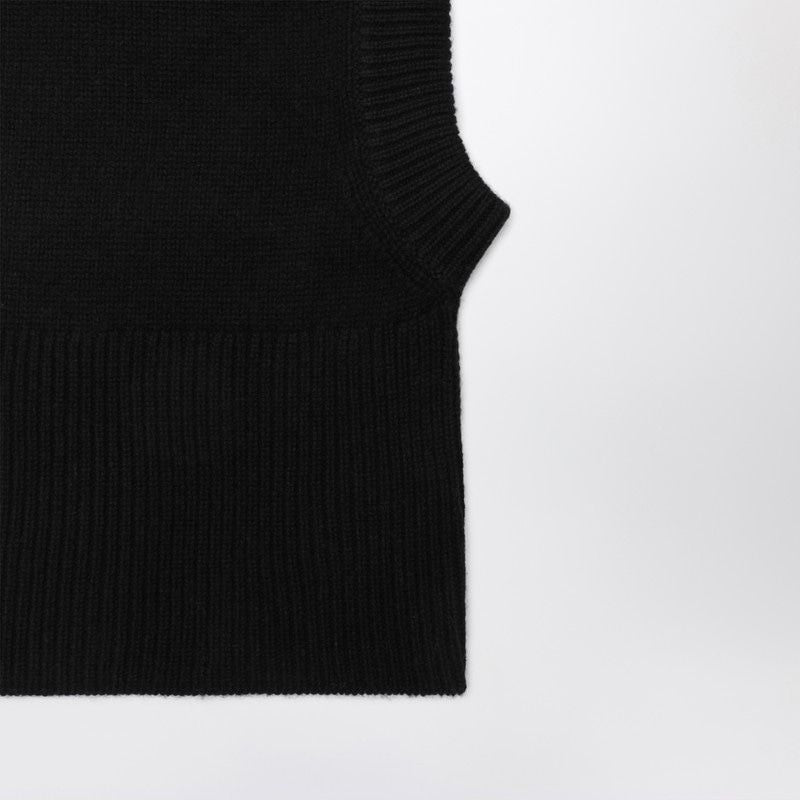 ALMADA LABEL Wool and Cashmere Balaclava with Ribbed Edges