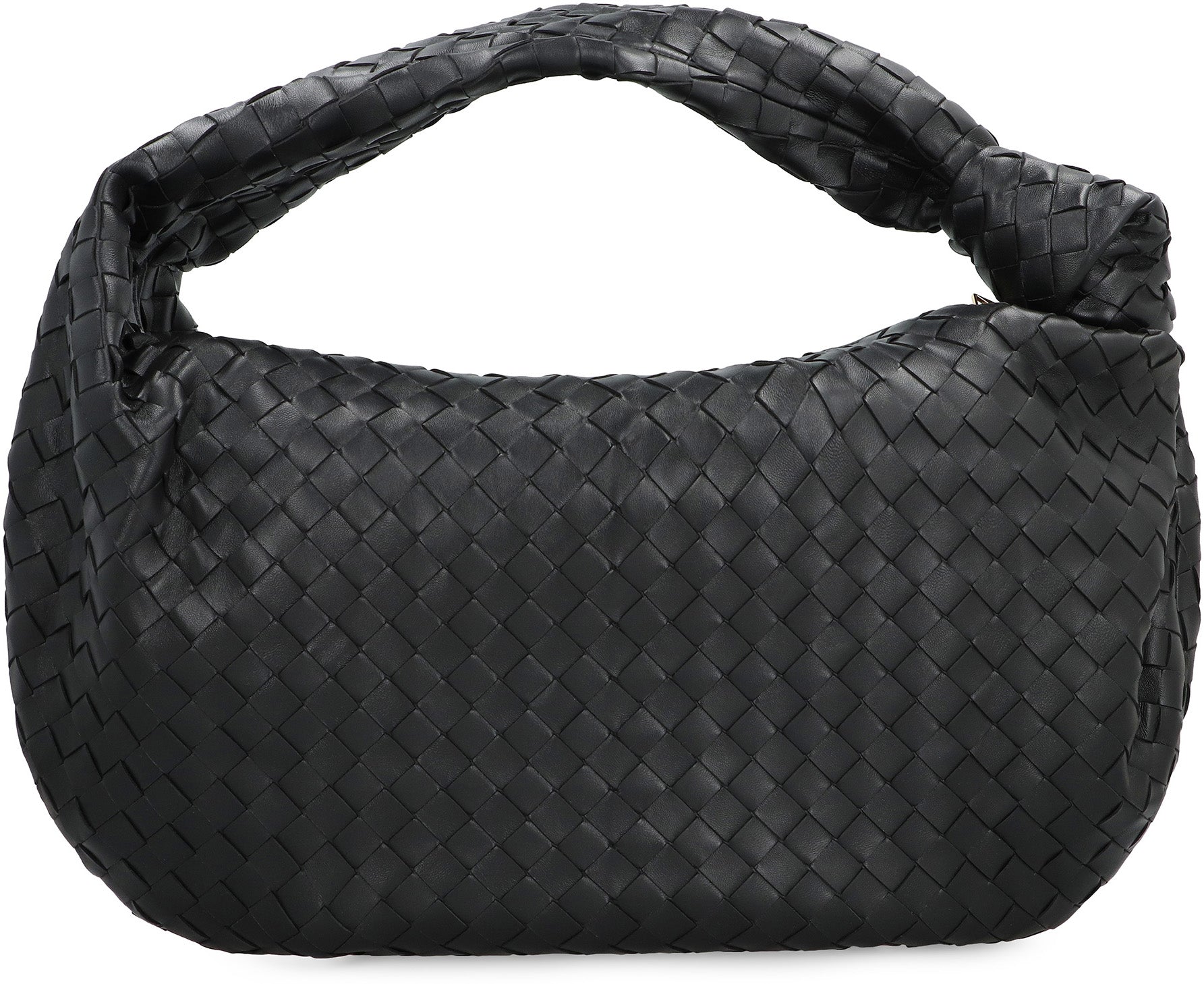 BOTTEGA VENETA Mini Leather Shoulder Handbag with Knot Detail - FW24 Collection