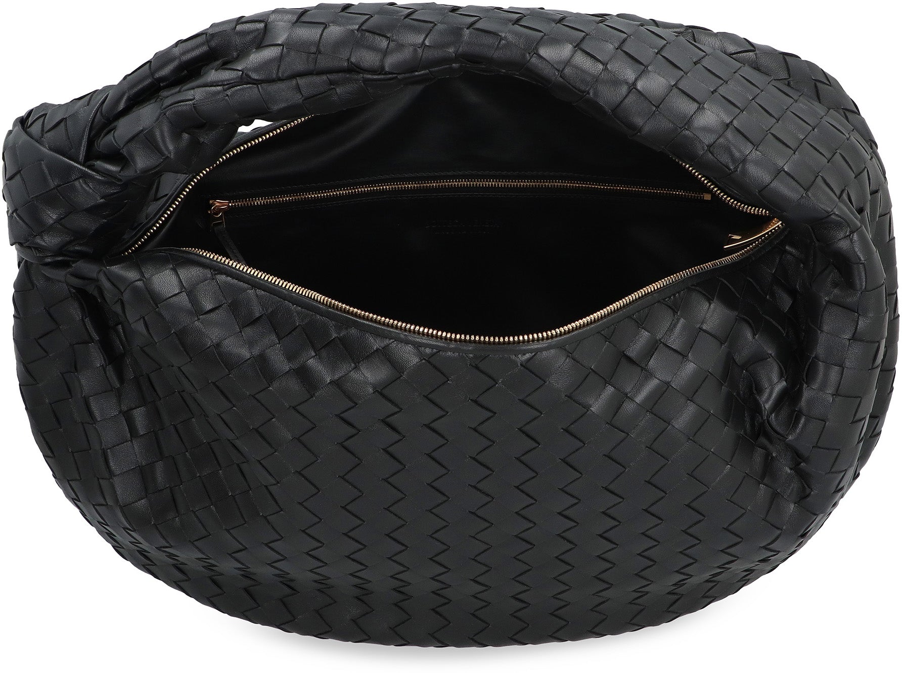 BOTTEGA VENETA Mini Leather Shoulder Handbag with Knot Detail - FW24 Collection