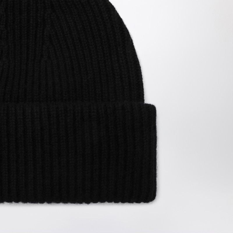 ALMADA LABEL Wool and Cashmere Beanie with Turn-Up Hem