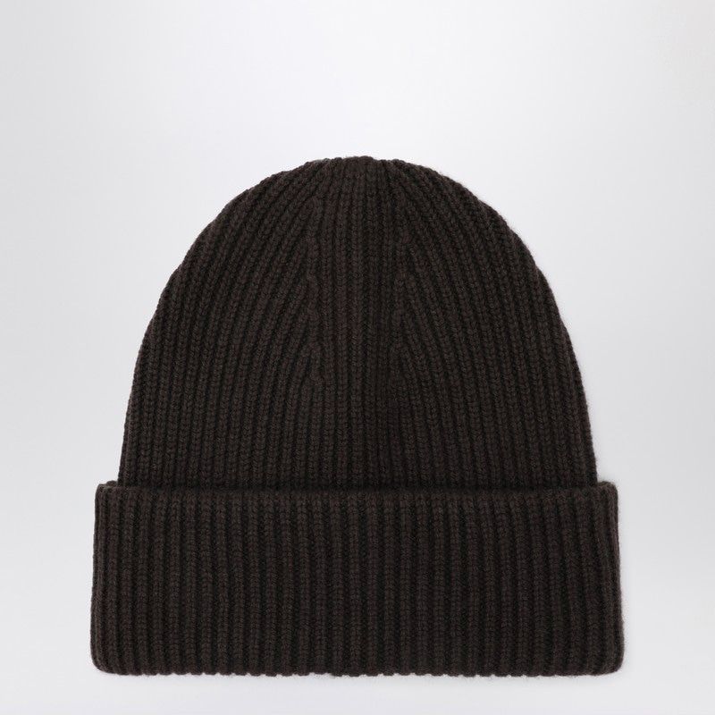 ALMADA LABEL Wool and Cashmere Beanie with Turn-Up Hem