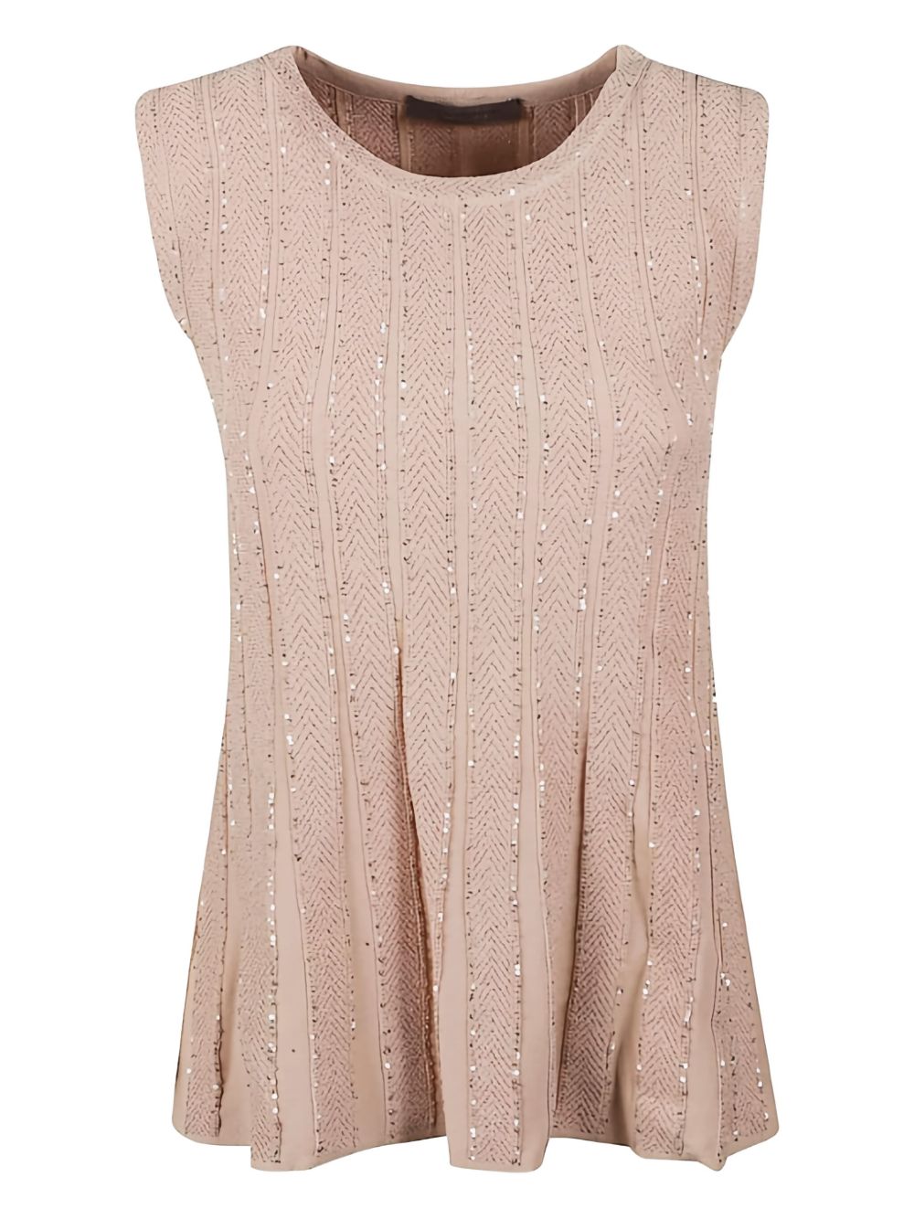 D.EXTERIOR Women's Sleeveless Crew Neck Top