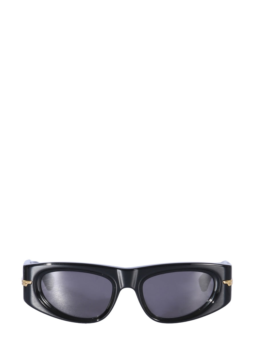 BOTTEGA VENETA Elegant Rectangular Sunglasses with 5.1 CM Lens Diameter