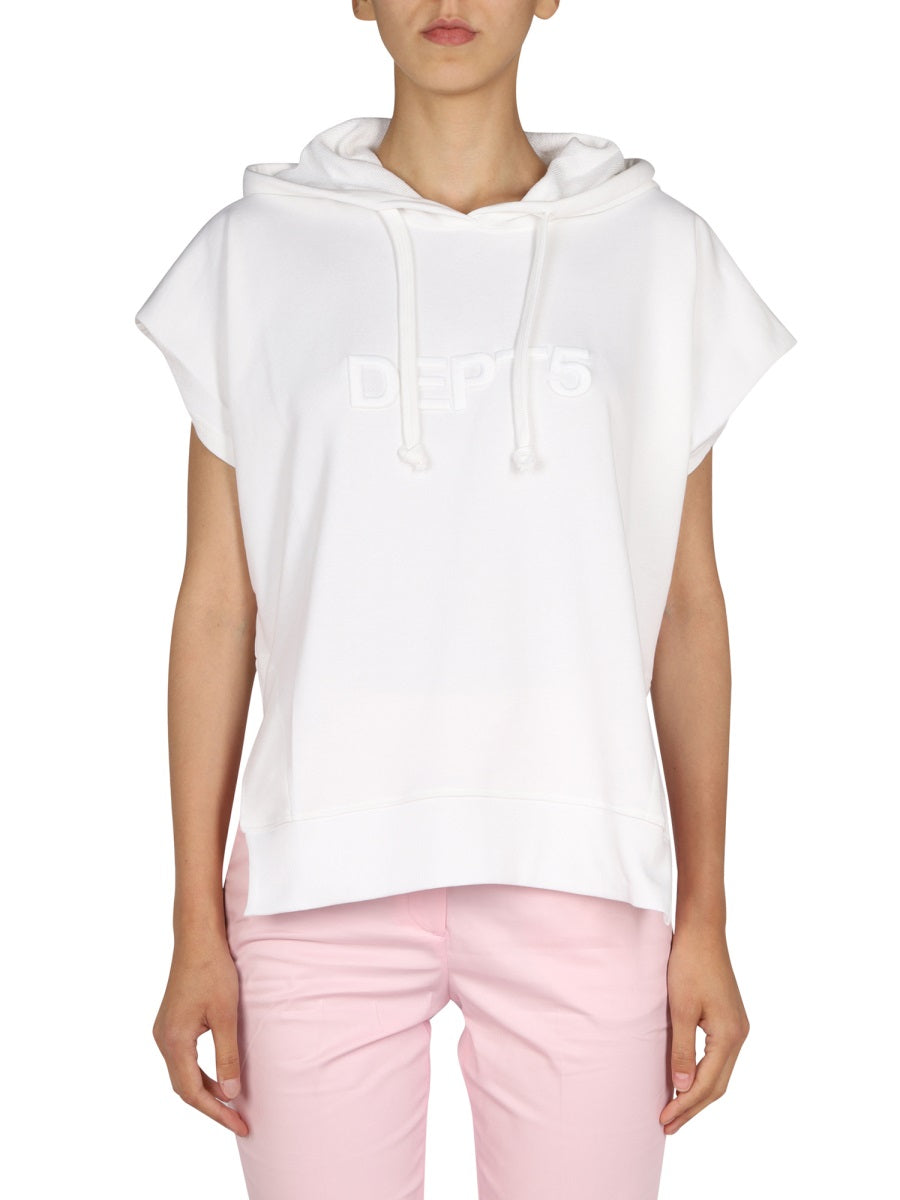 DEPARTMENT FIVE Women's Logo Sweatshirt with Drawstring Hood