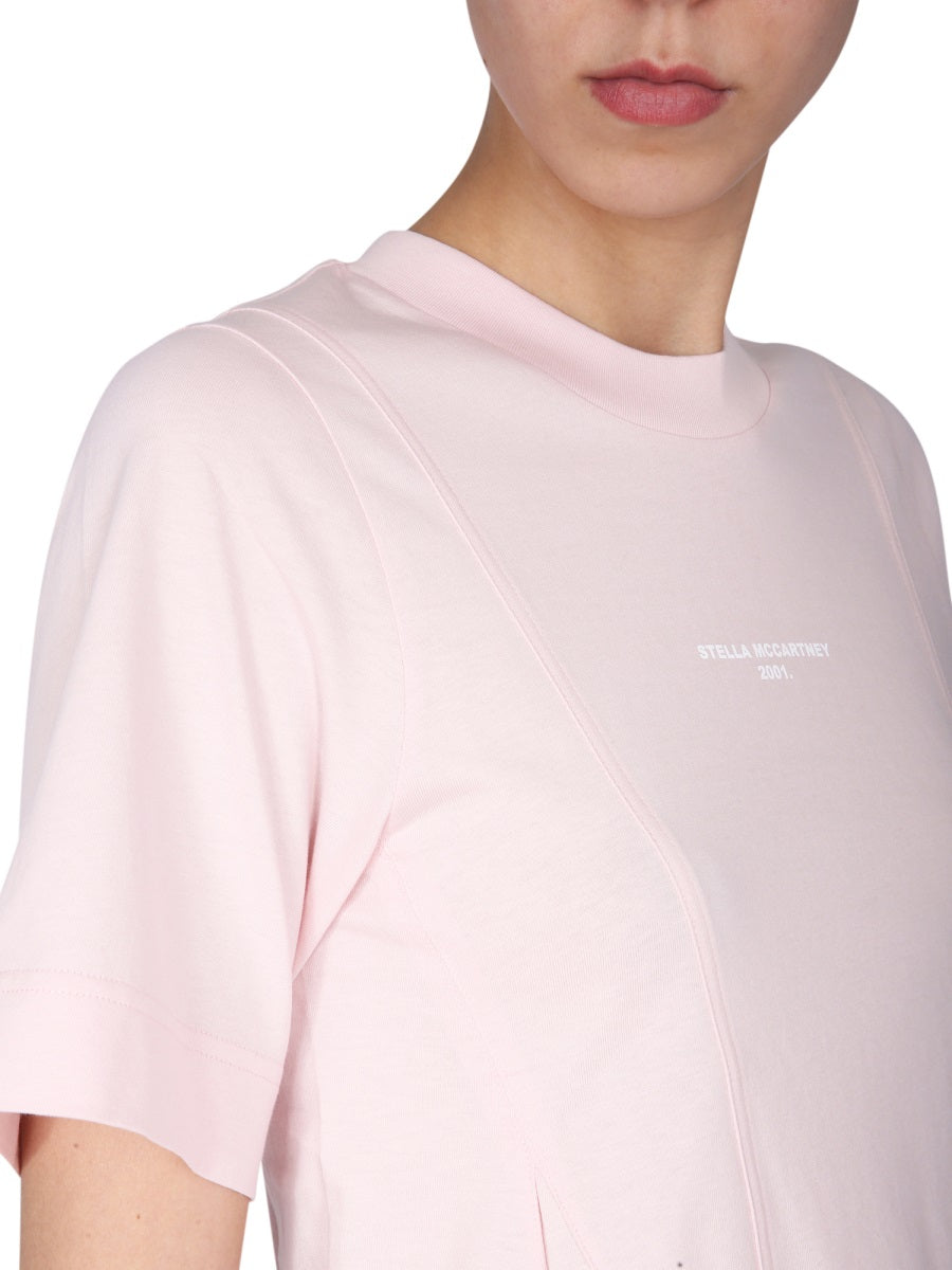 STELLA MCCARTNEY Logo Print Crew Neck T-Shirt