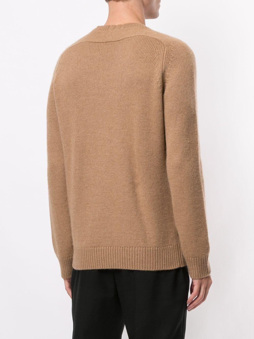 SAINT LAURENT Casual Round Neck Sweater for Men