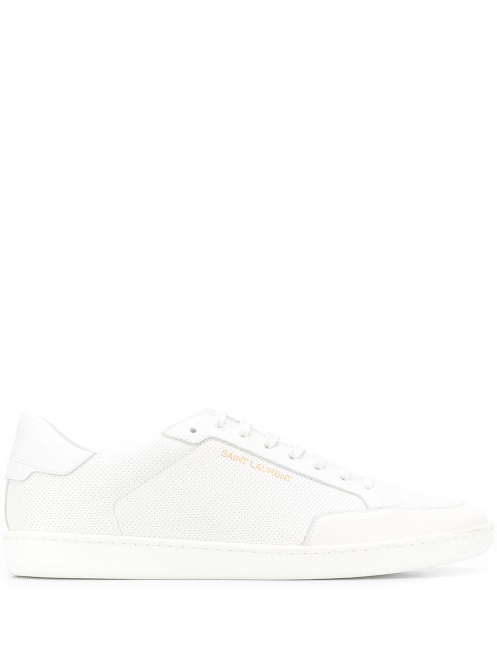 SAINT LAURENT Classic Court Sneakers with Rubber Sole