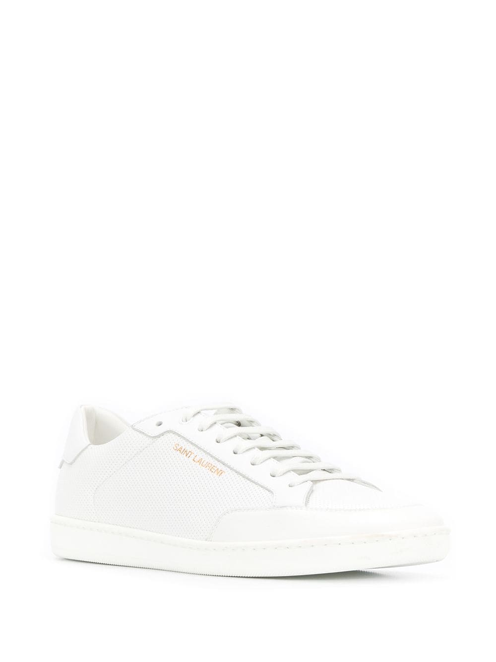 SAINT LAURENT Classic Court Sneakers with Rubber Sole