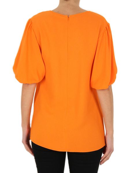 STELLA MCCARTNEY Short Balloon Sleeve Top - Size 40