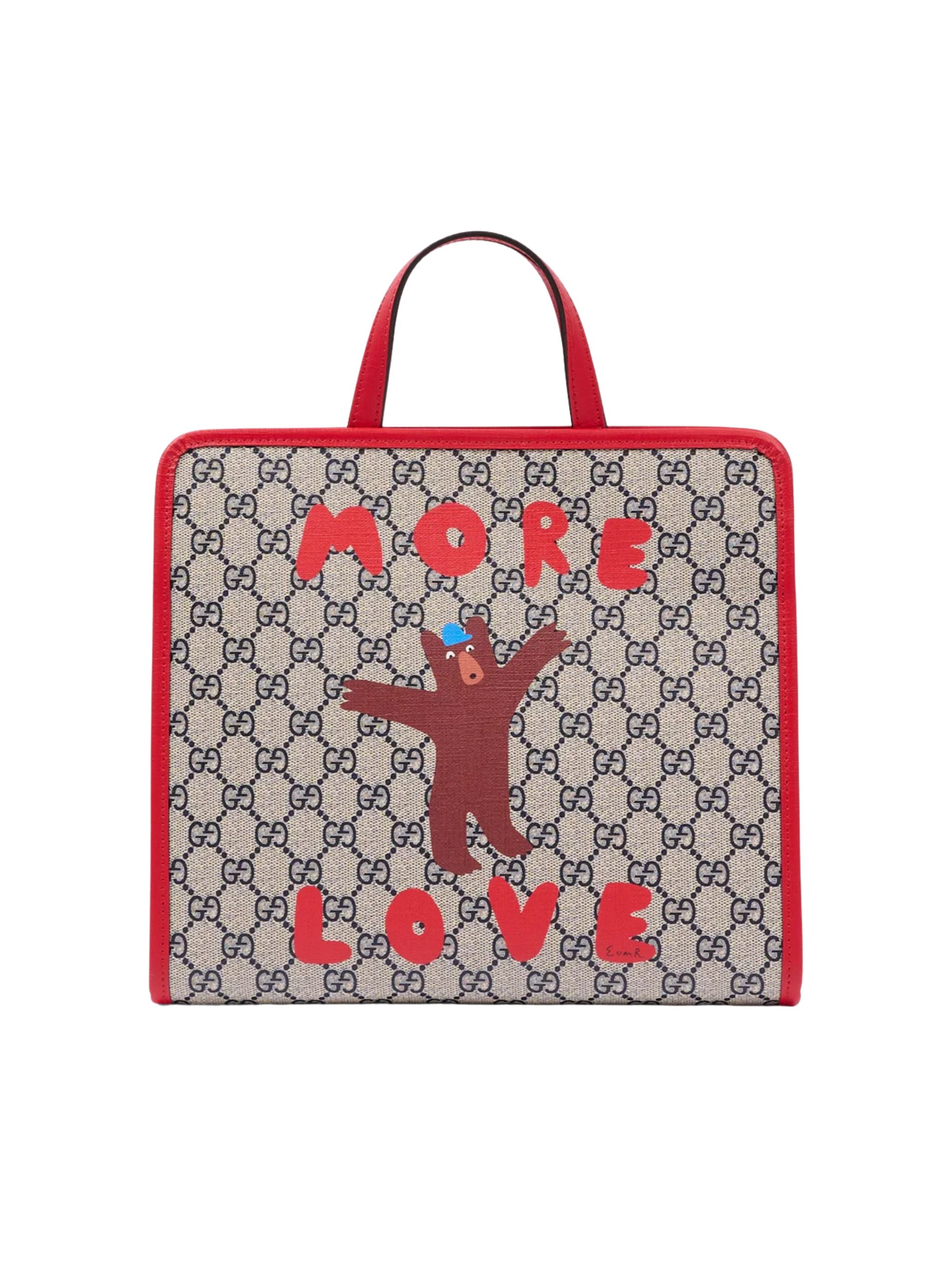 GUCCI KIDS Mini Supreme Bear Handbag for Kids