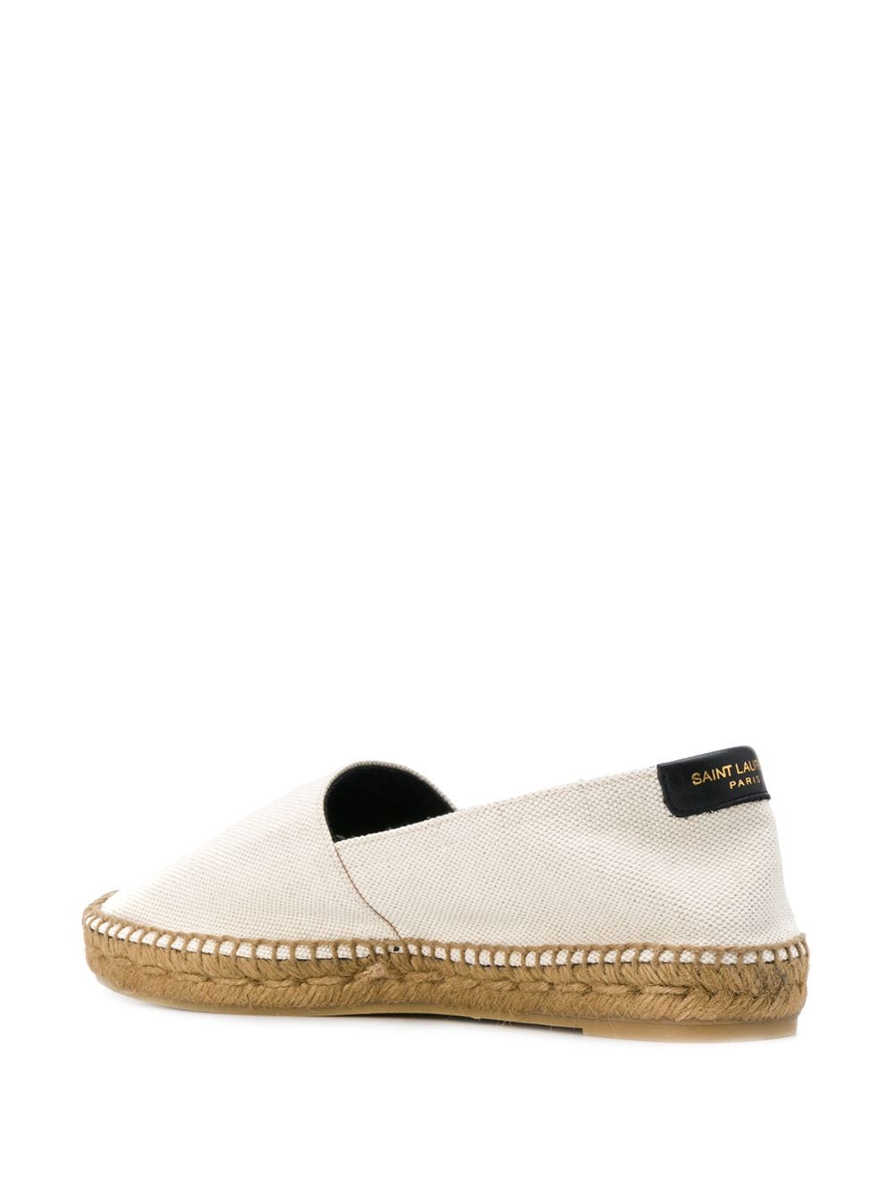 SAINT LAURENT Signature Canvas Espadrilles - Slip-On Style