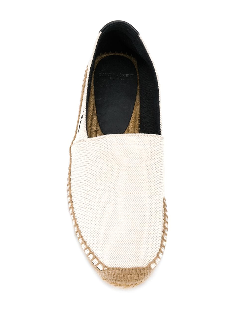 SAINT LAURENT Signature Canvas Espadrilles - Slip-On Style
