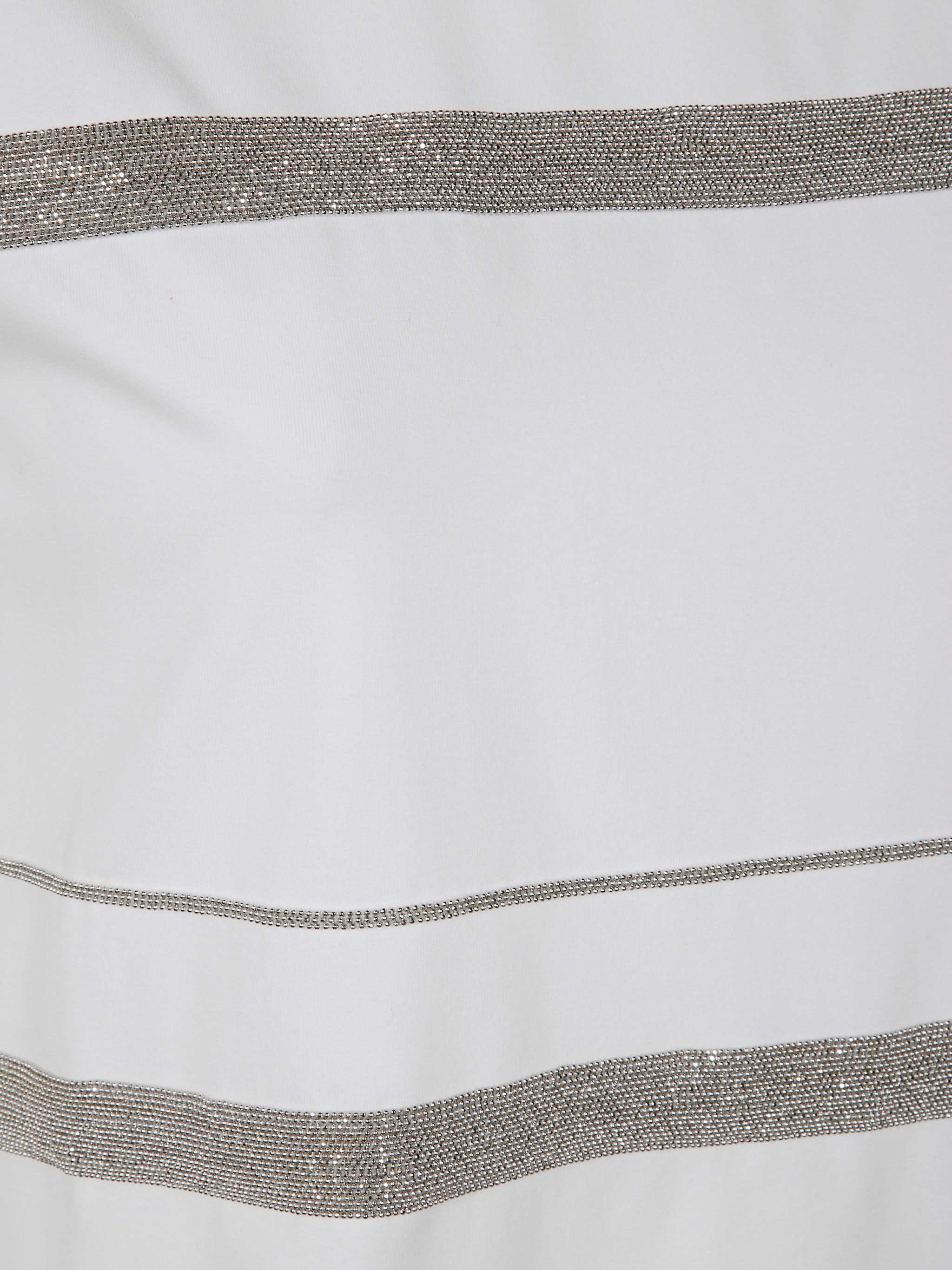 D.EXTERIOR Chain Drop Mini T-Shirt for Women