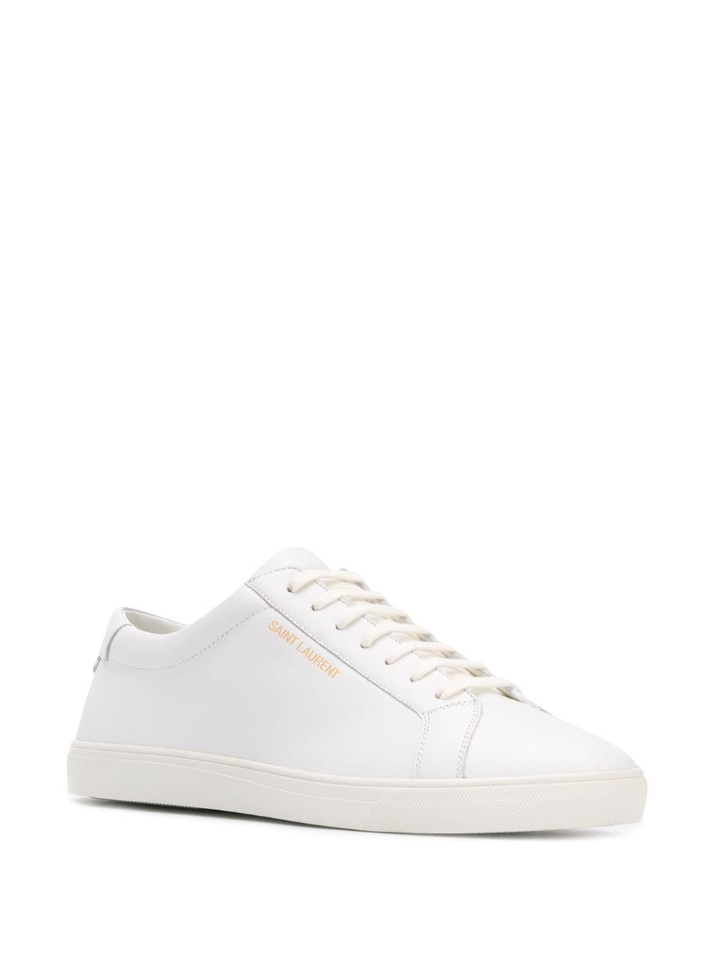 SAINT LAURENT Andy Low-Top Leather Sneakers for Men