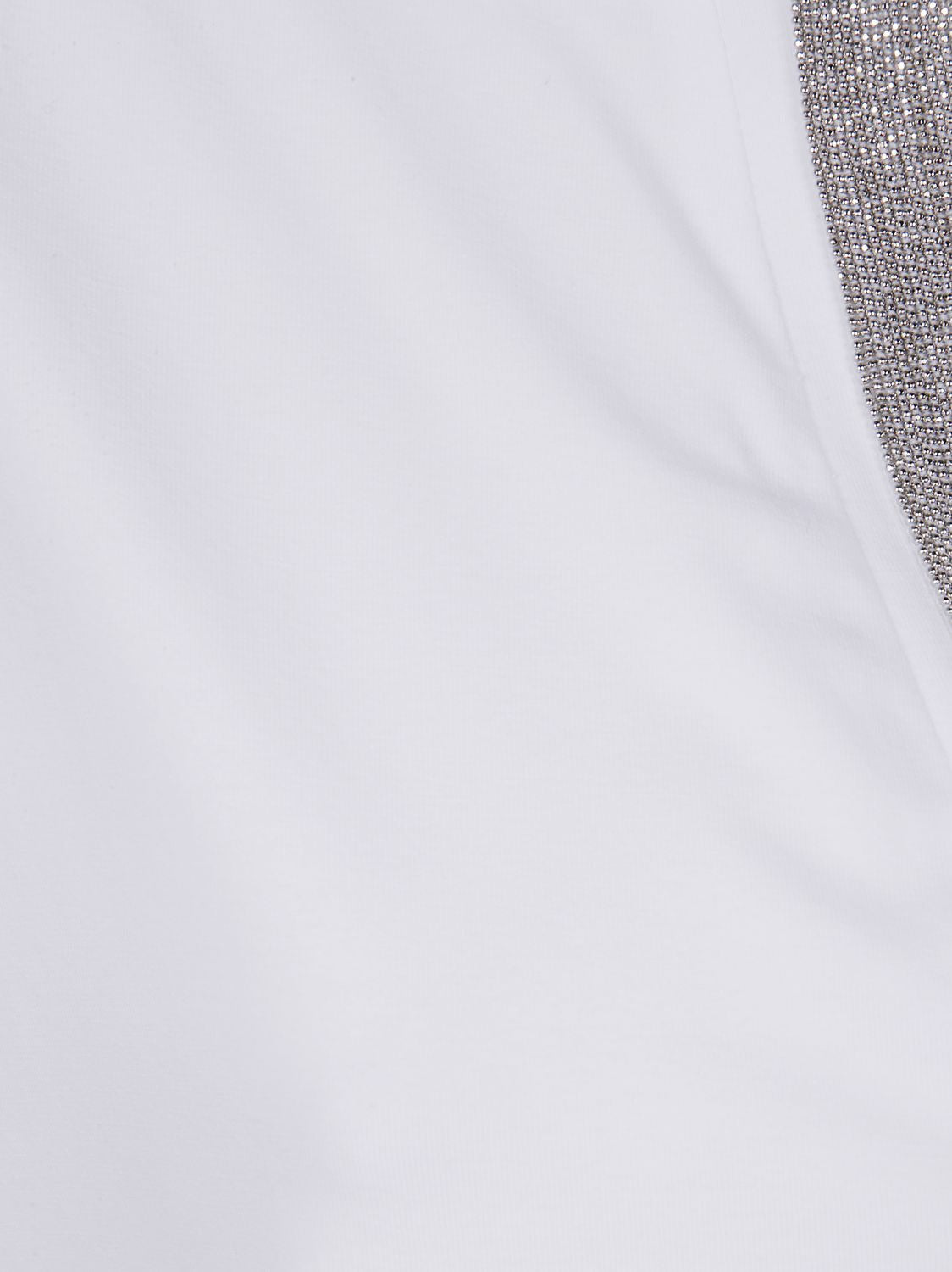 D.EXTERIOR Chain Drop Mini Polo T-Shirt for Women