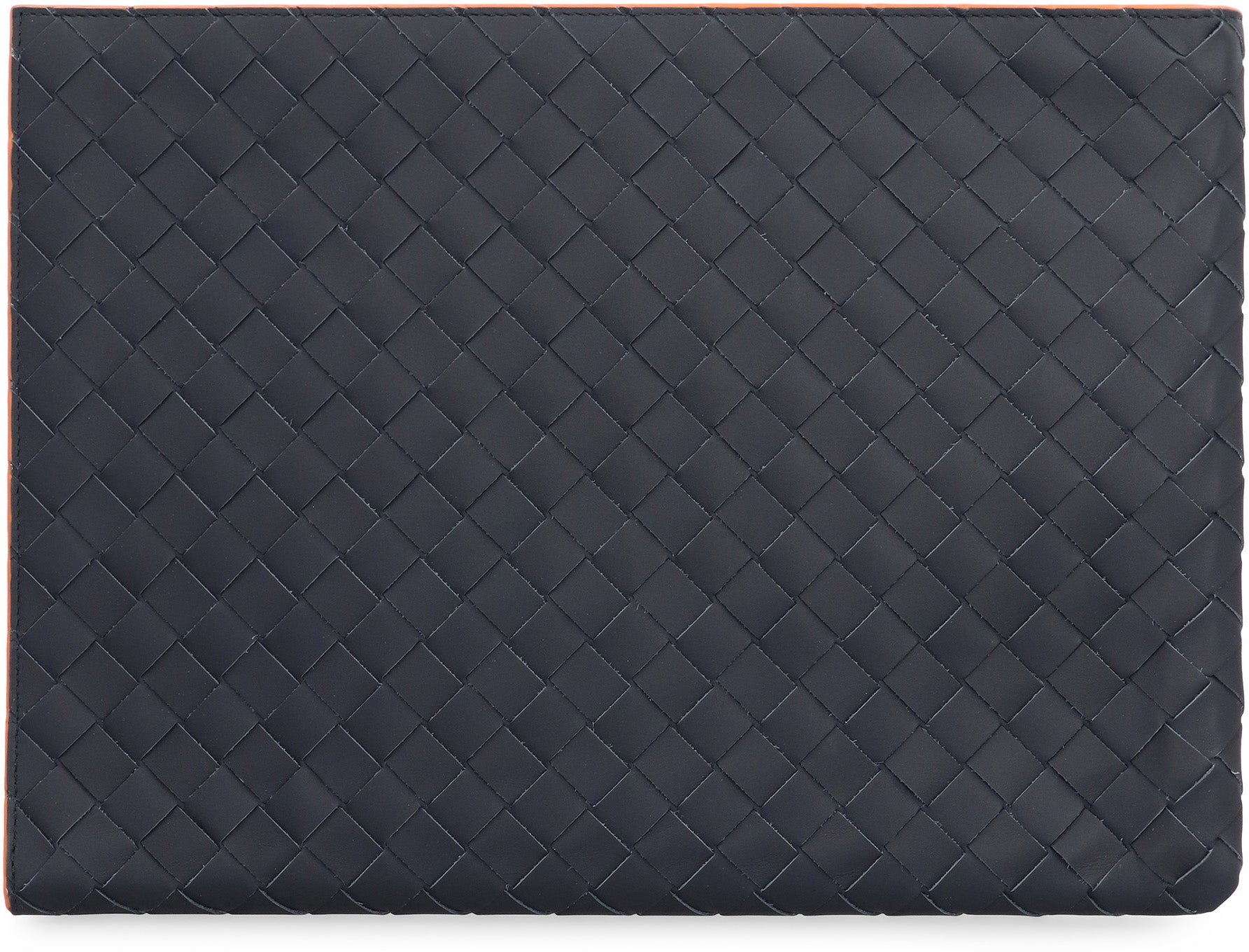 BOTTEGA VENETA Leather Mini Clutch with Intrecciato Motif