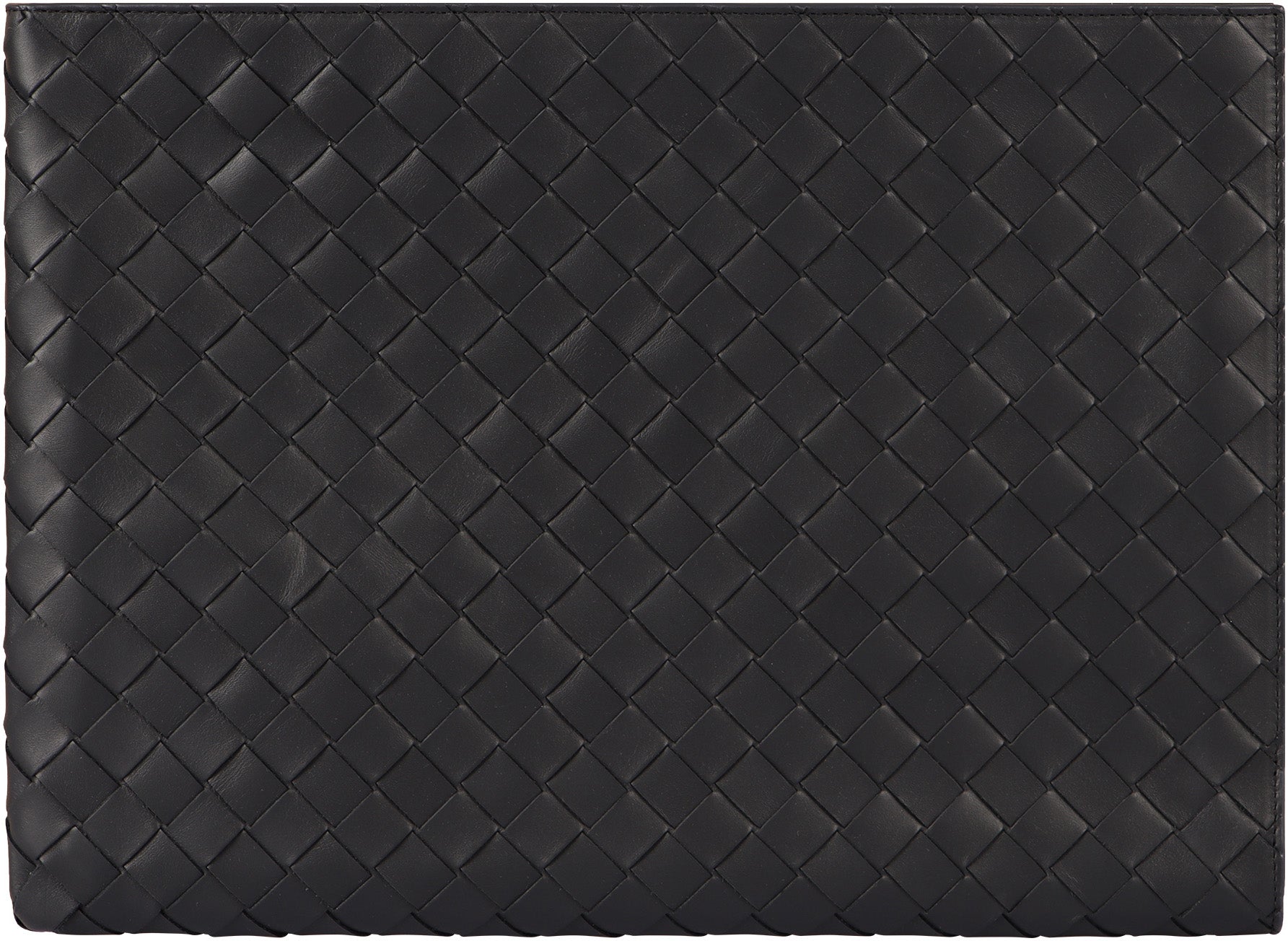 BOTTEGA VENETA Woven Leather Briefcase - 32 CM x 23 CM