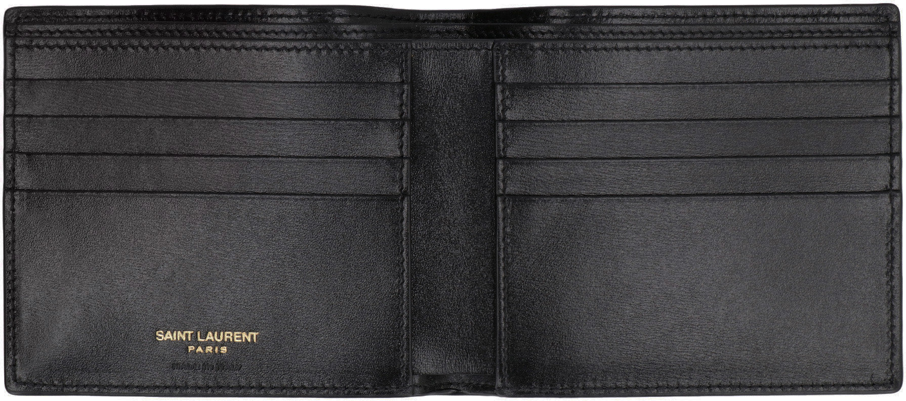 SAINT LAURENT Mini Cassandre Wallet