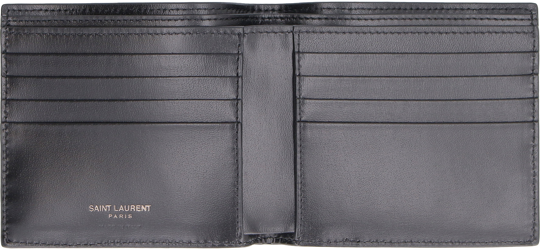 SAINT LAURENT Mini East/West Single-Fold Wallet