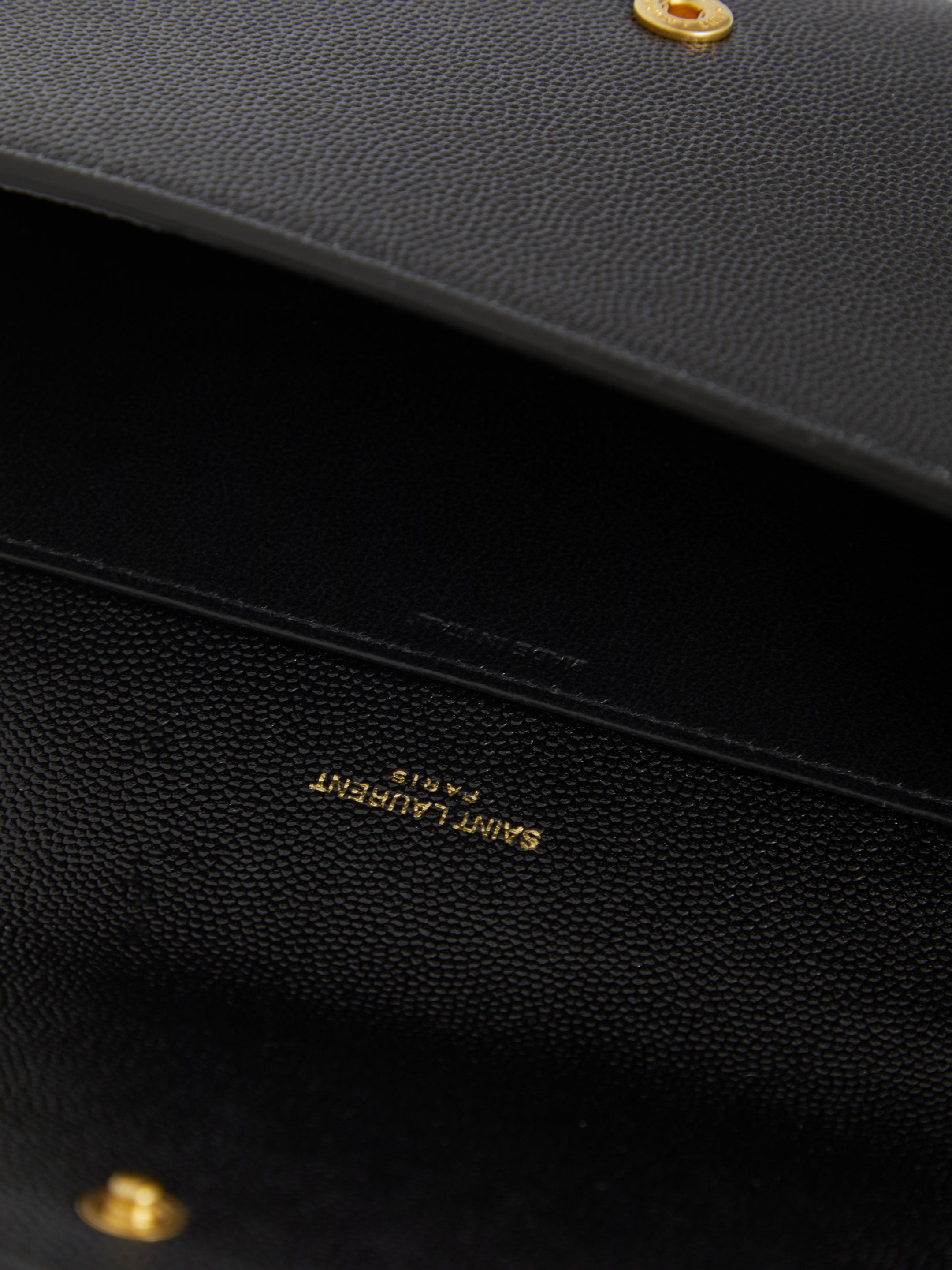 SAINT LAURENT Mini Flap Chain Wallet