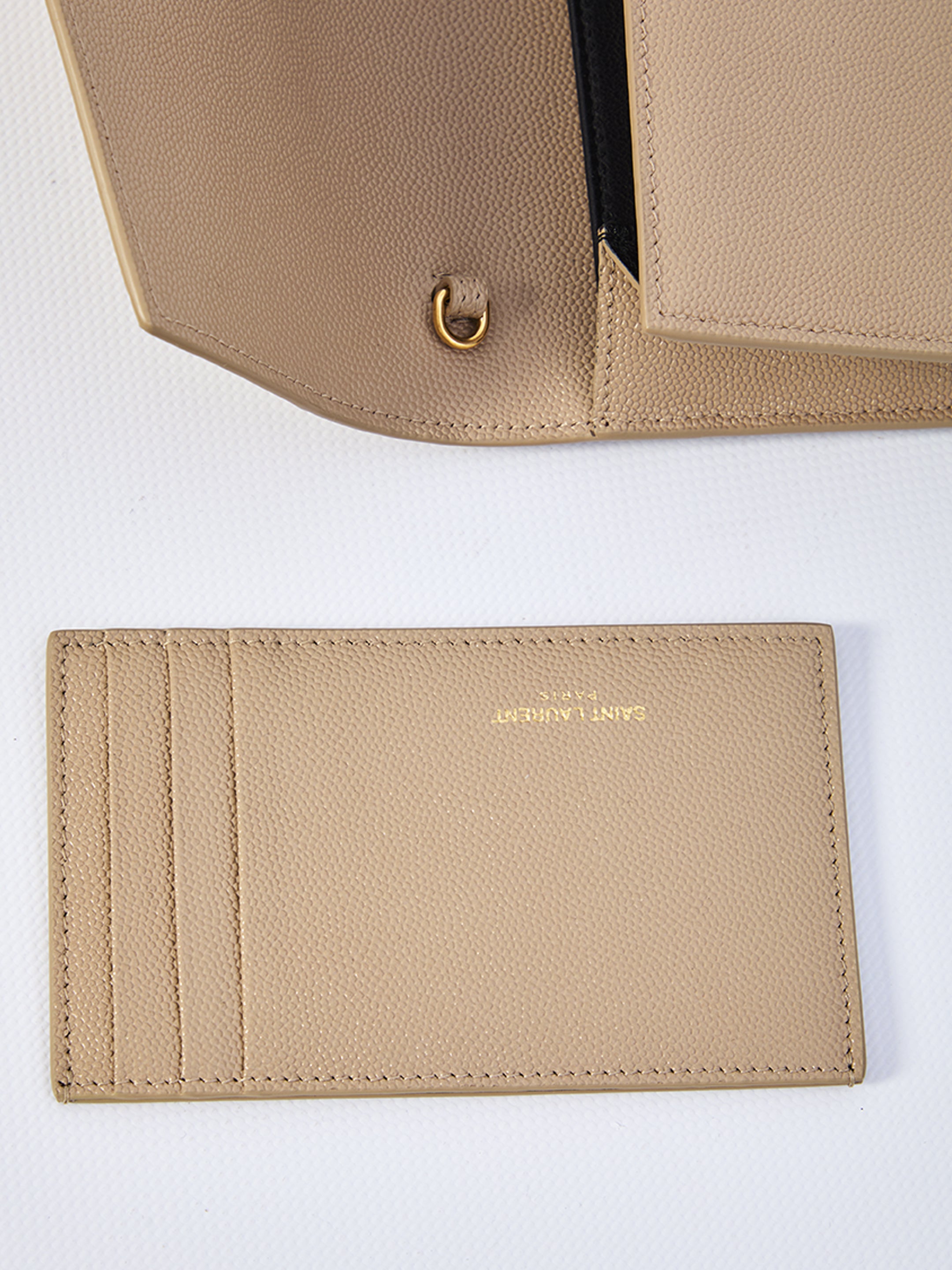 SAINT LAURENT Mini Envelope Pouch Handbag with Chain - FW25