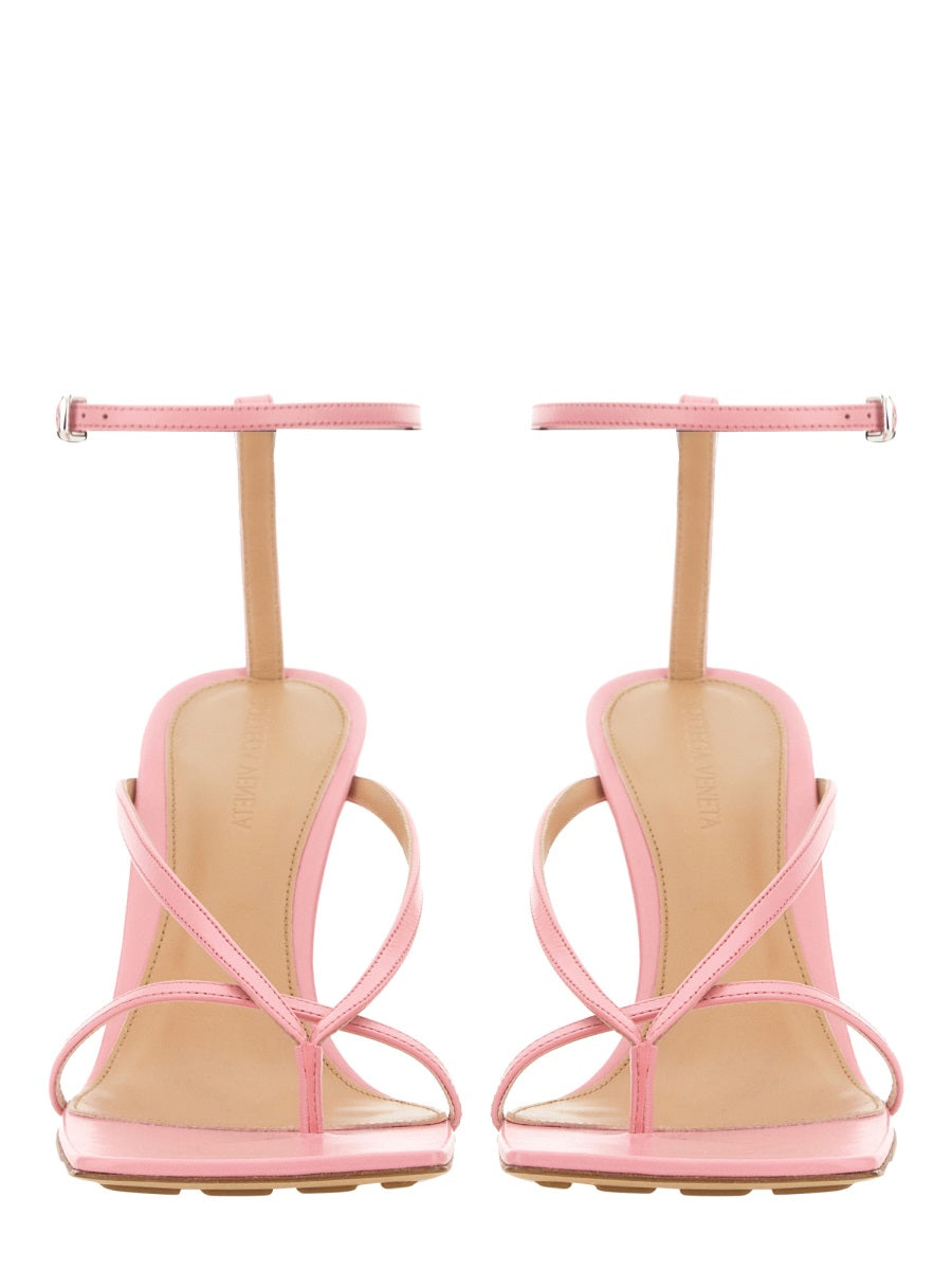 BOTTEGA VENETA Stretch Sandal with Adjustable Buckle - 9 cm Heel