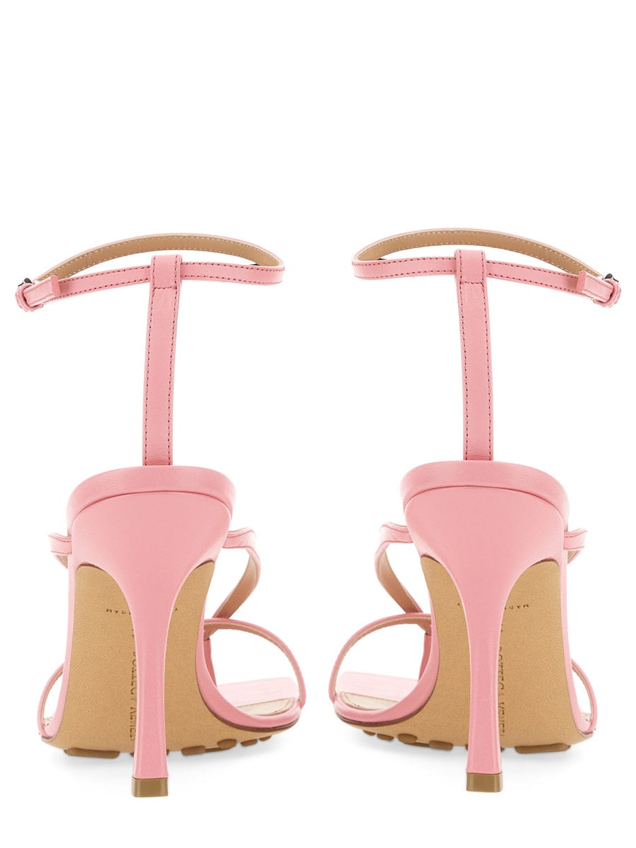BOTTEGA VENETA Stretch Sandal with Adjustable Buckle - 9 cm Heel