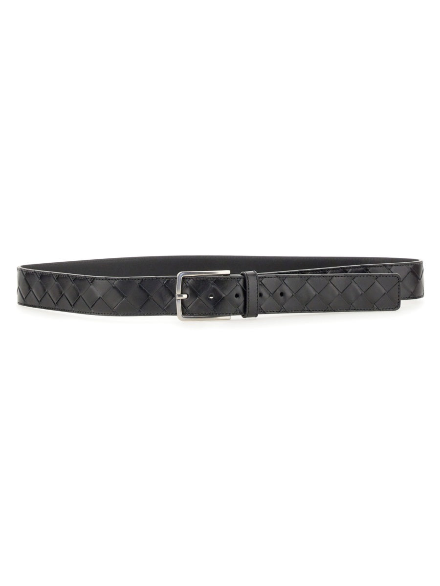 BOTTEGA VENETA Leather Belt 3.5 CM