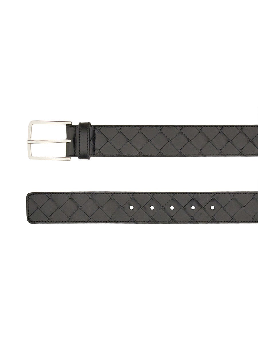 BOTTEGA VENETA Leather Belt 3.5 CM