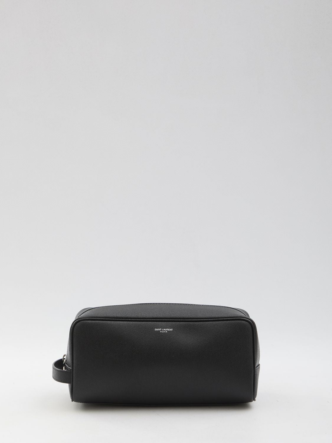 SAINT LAURENT Leather Toiletry Case 30x14x11cm