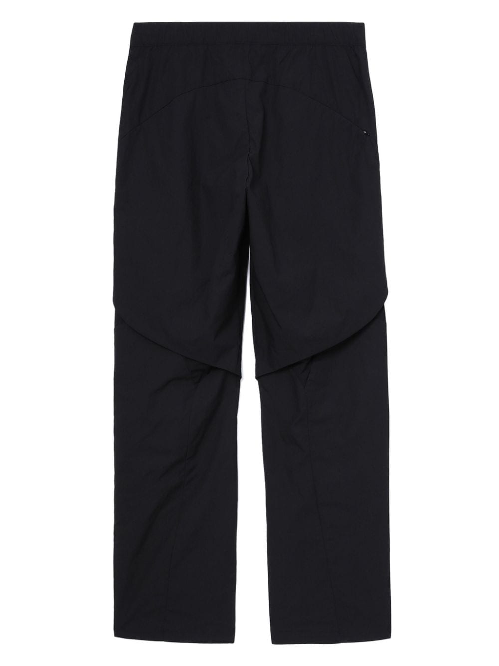 POST ARCHIVE FACTION (PAF) Men's Mid-Rise Cotton Blend Trousers with Layered Design