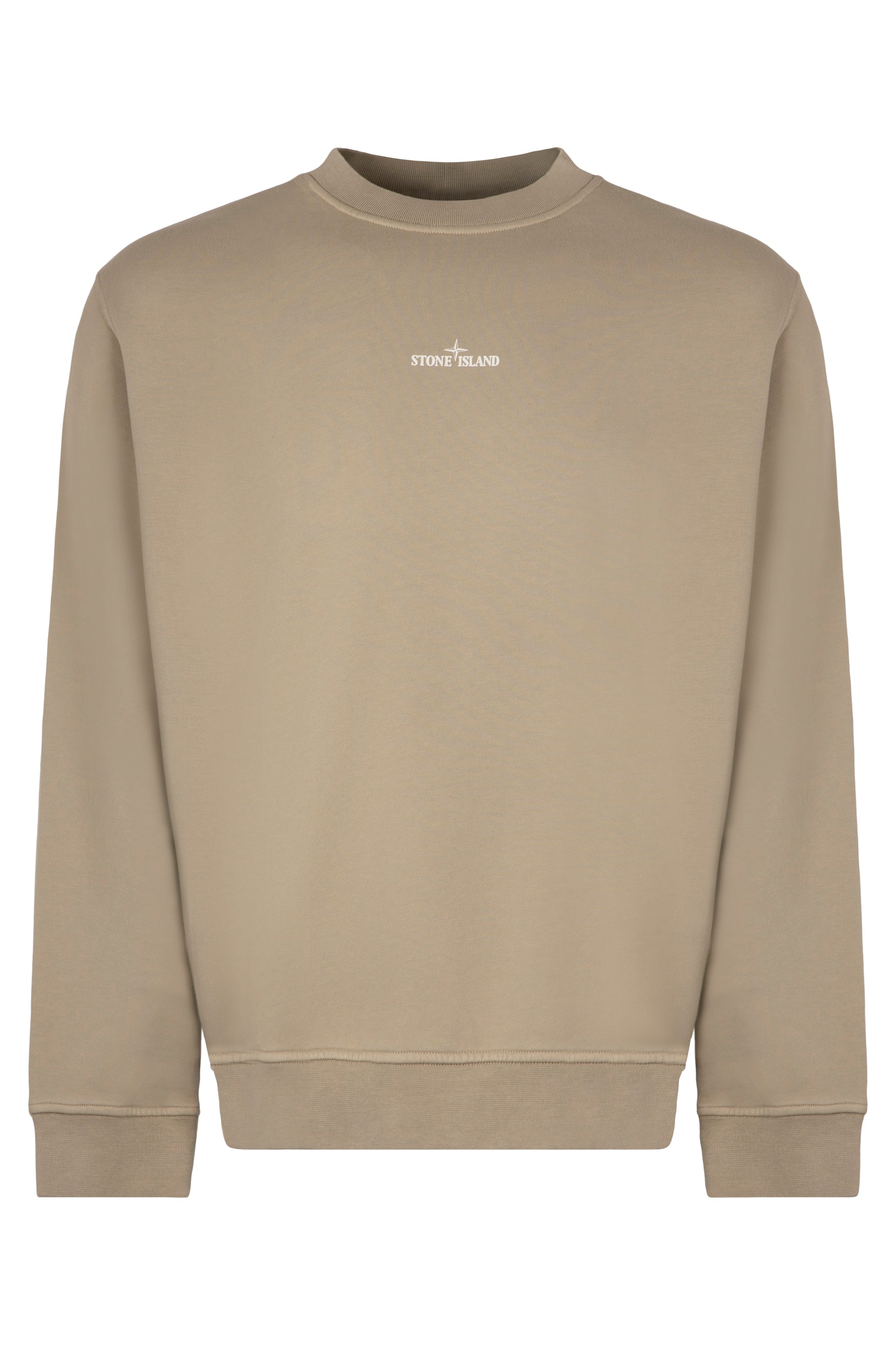 STONE ISLAND Men's Cotton Crew-Neck Sweatshirt