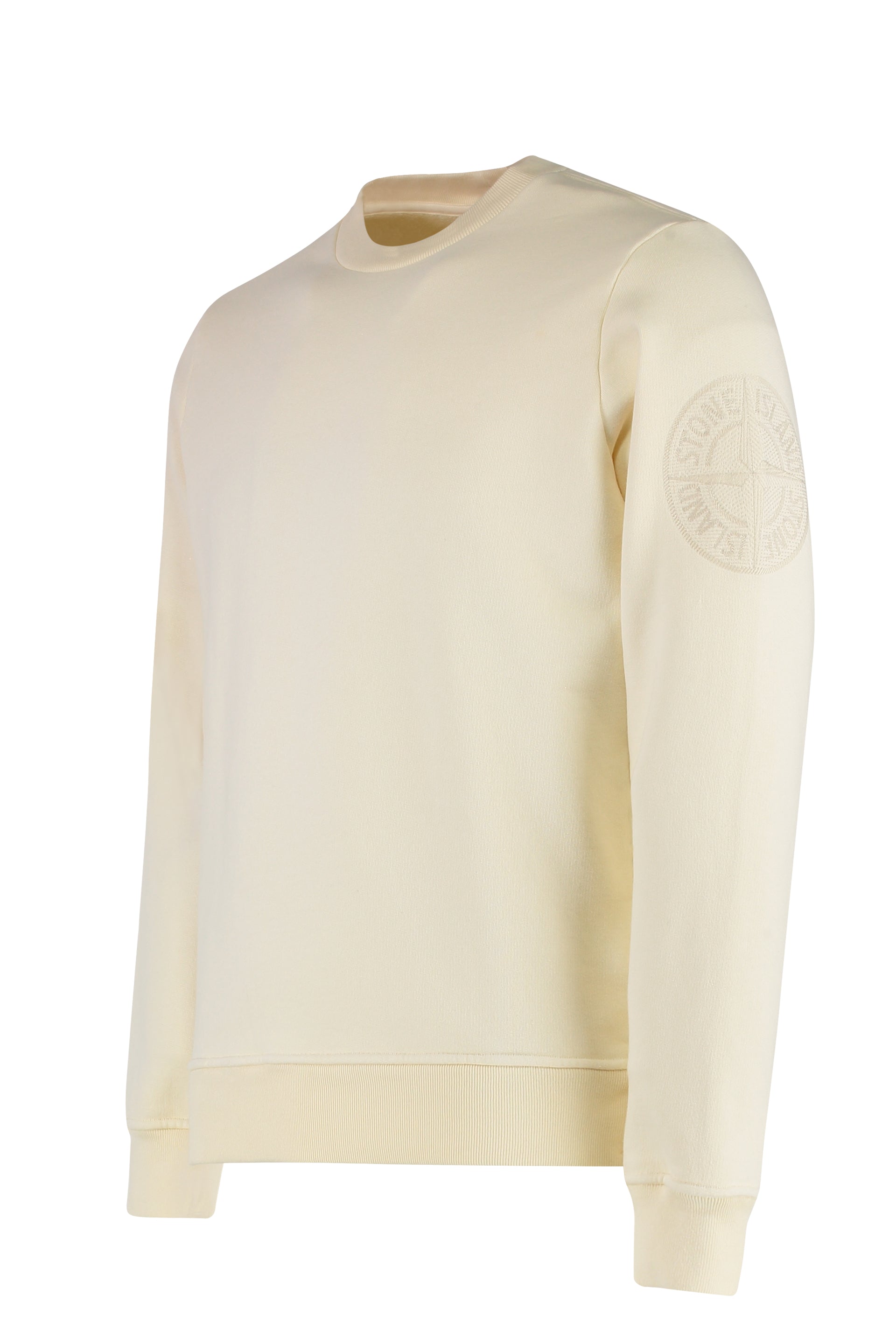 STONE ISLAND Cotton Crew-Neck Sweatshirt for Men