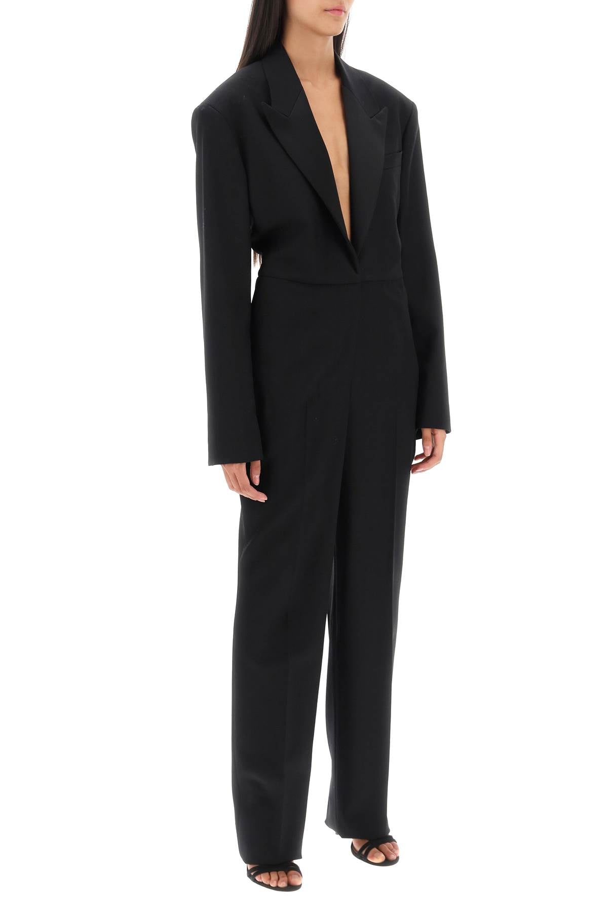 STELLA MCCARTNEY Wool Jumpsuit - Women’s Casual Elegance